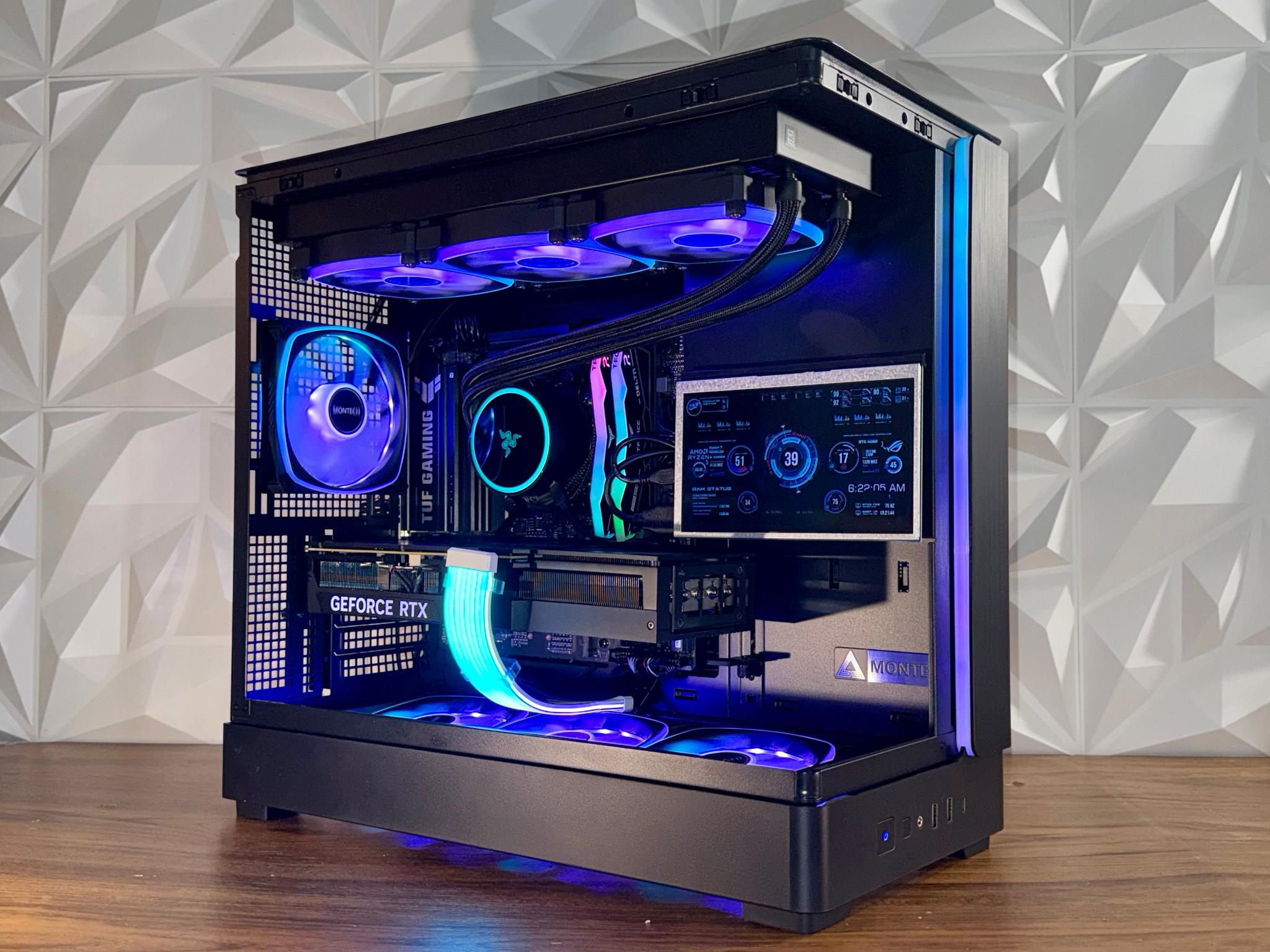 👑 RTX 4080 | Ryzen 7900X/9800x3d | 32GB DDR5| 2TB NVMe | LCD Display | W11 Pro “ROYAL TITAN” 👑