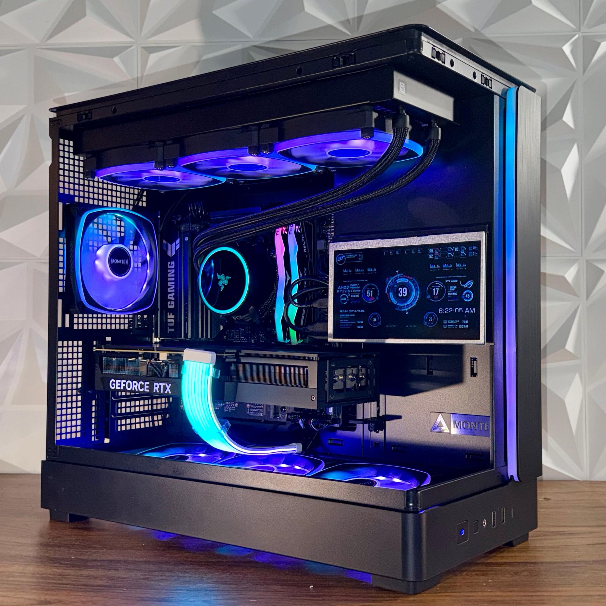 👑 RTX 4080 | Ryzen 7900X/9800x3d | 32GB DDR5| 2TB NVMe | LCD Display | W11 Pro “ROYAL TITAN” 👑