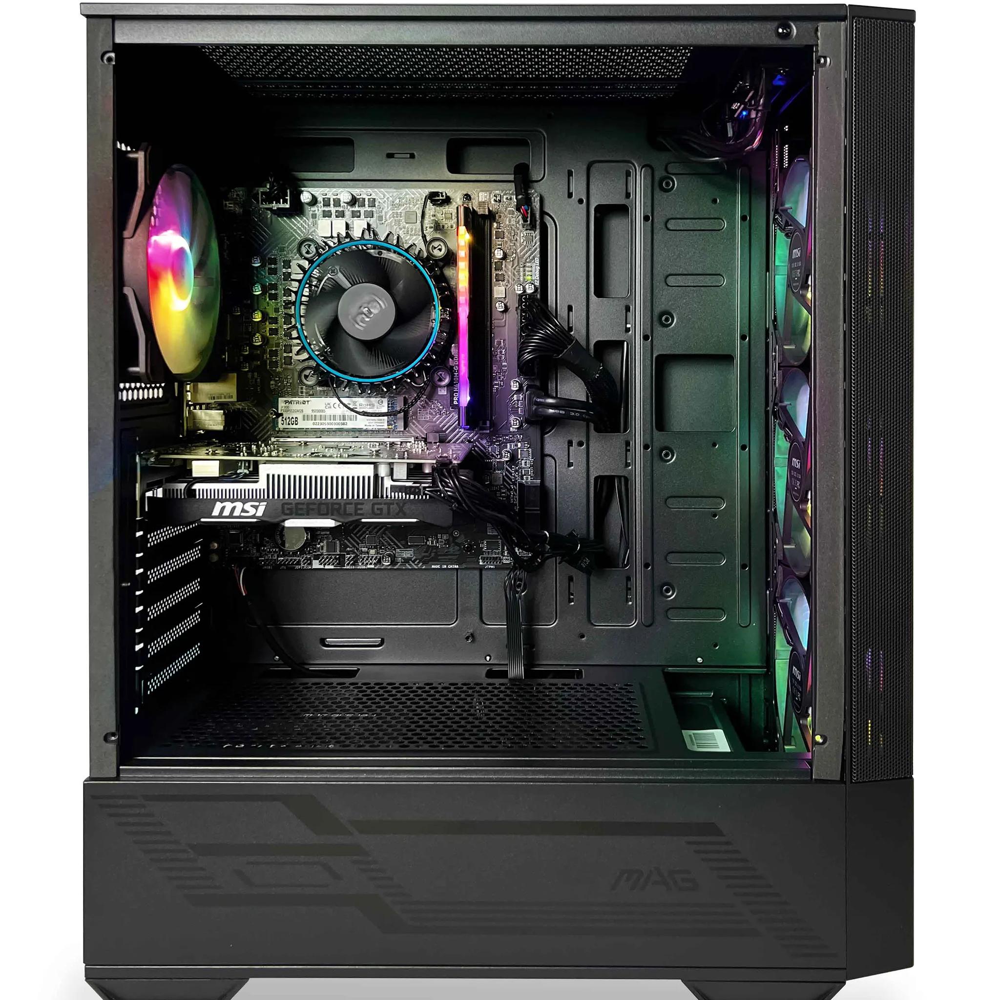PC NSX Gamer Desktop | Intel Core I5 |GTX 1650 | Hdmi | Win 11 Home | Gaming Peripherals Included
