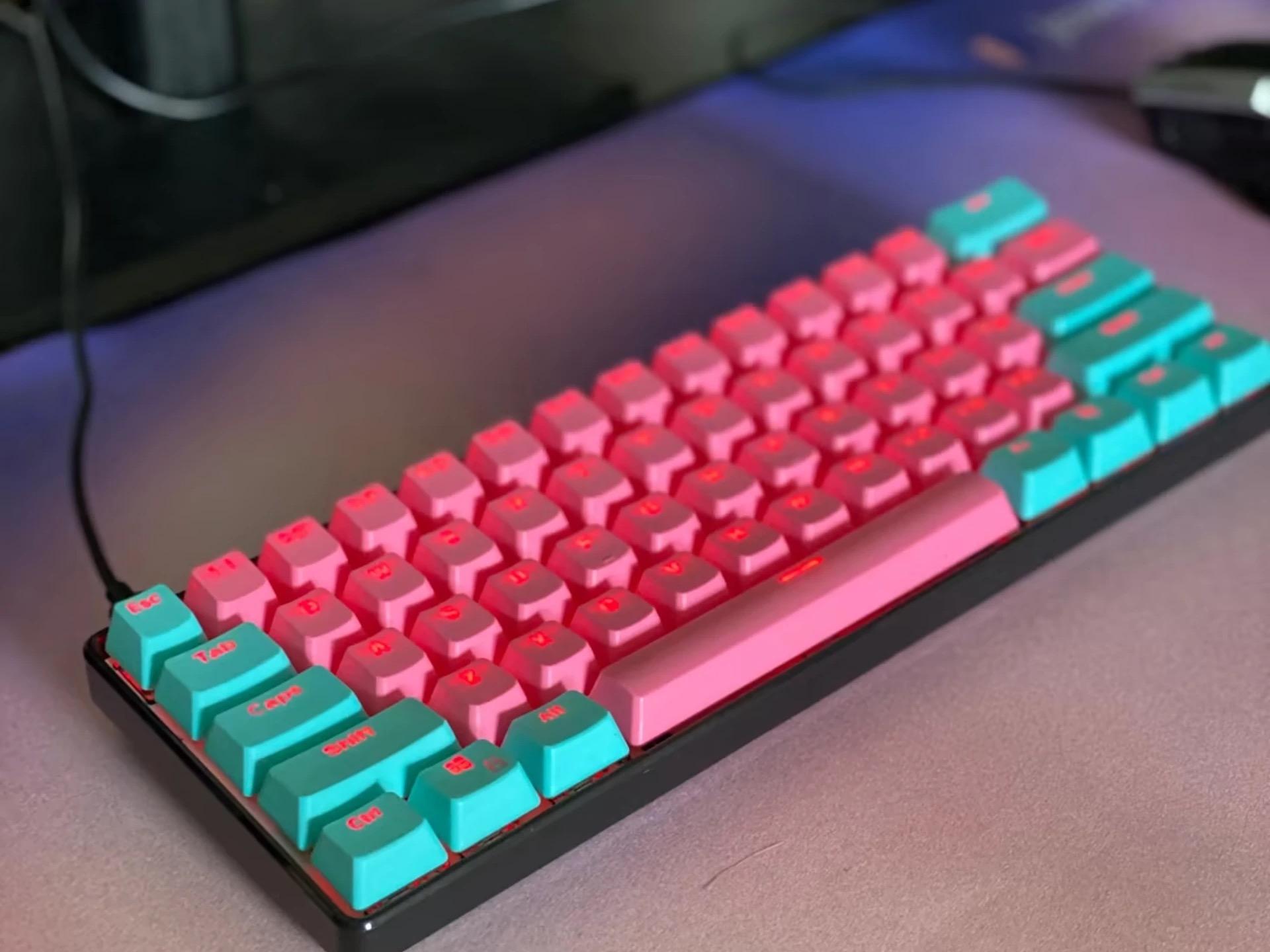 Custom Optical Gateron Red Keyboard