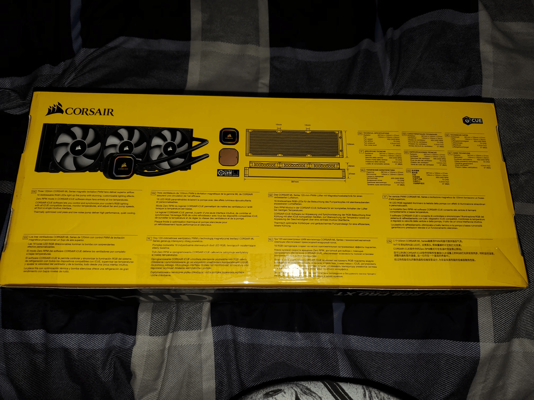 Corsair Icue H150i RGB Pro XT Super Chilled 360mm