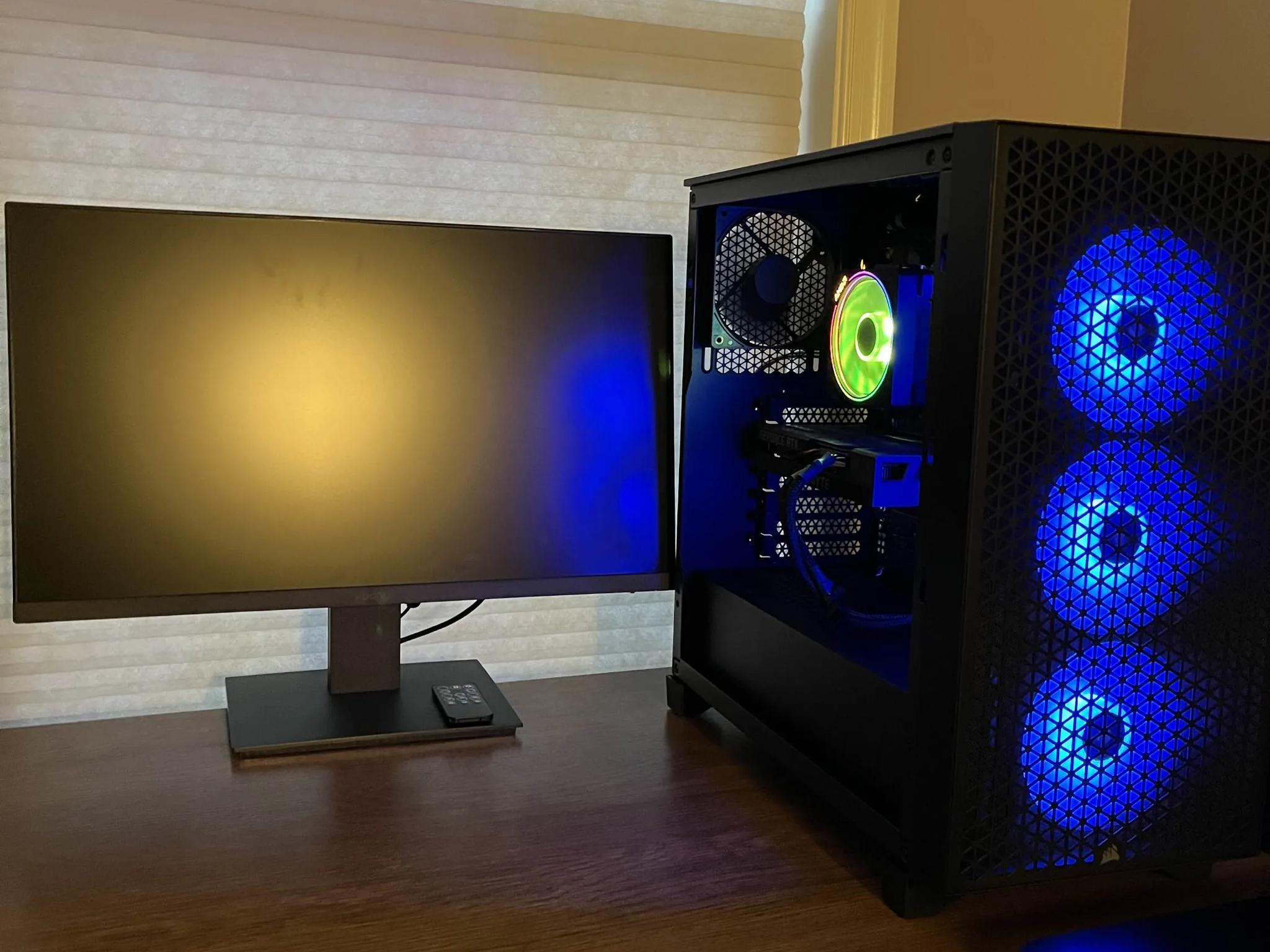 Ryzen 7 2700X + RTX 3050 ATX Build