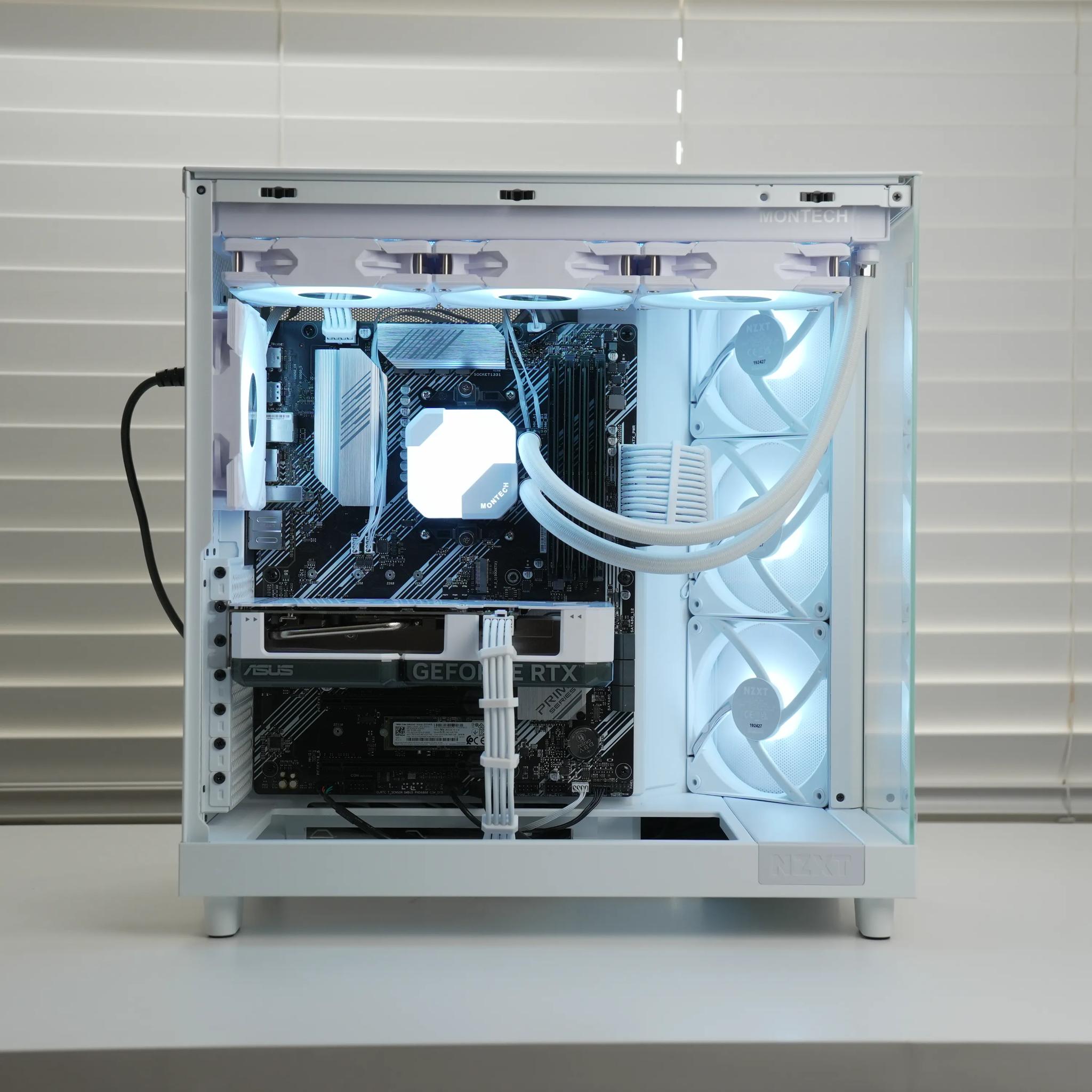 RTX 4060 | RYZEN 7 3700X | 32GB RAM | 1TB SSD | WIFI & BT | Windows 11-Gaming PC