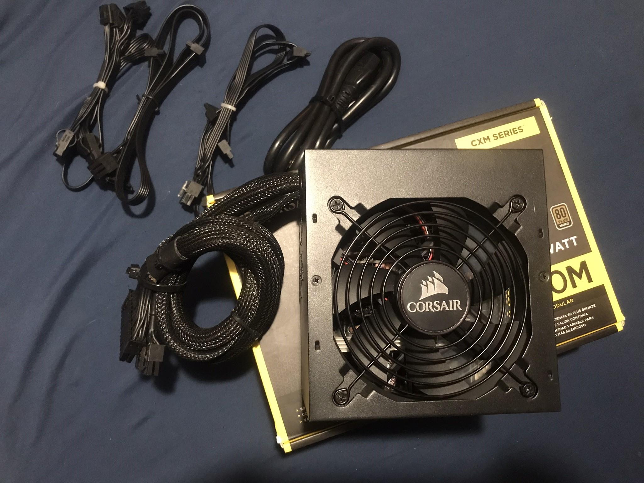 Corsair CX650M 650Watt Semi-Modular ATX Power Supply