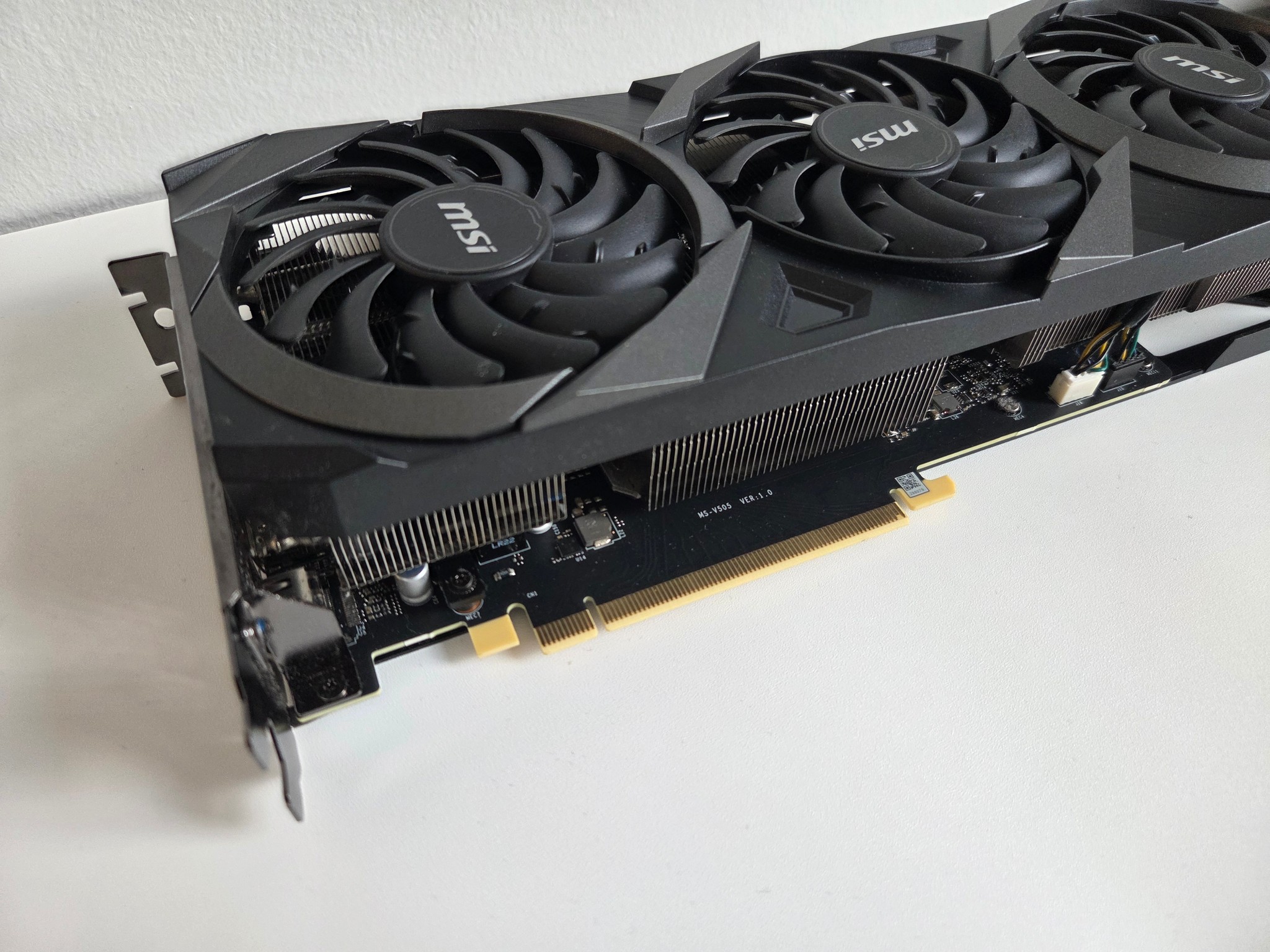 MSI GeForce RTX 3070 Ti VENTUS 3x 8G OC - 8GB GDDR6X, 1800 MHz
