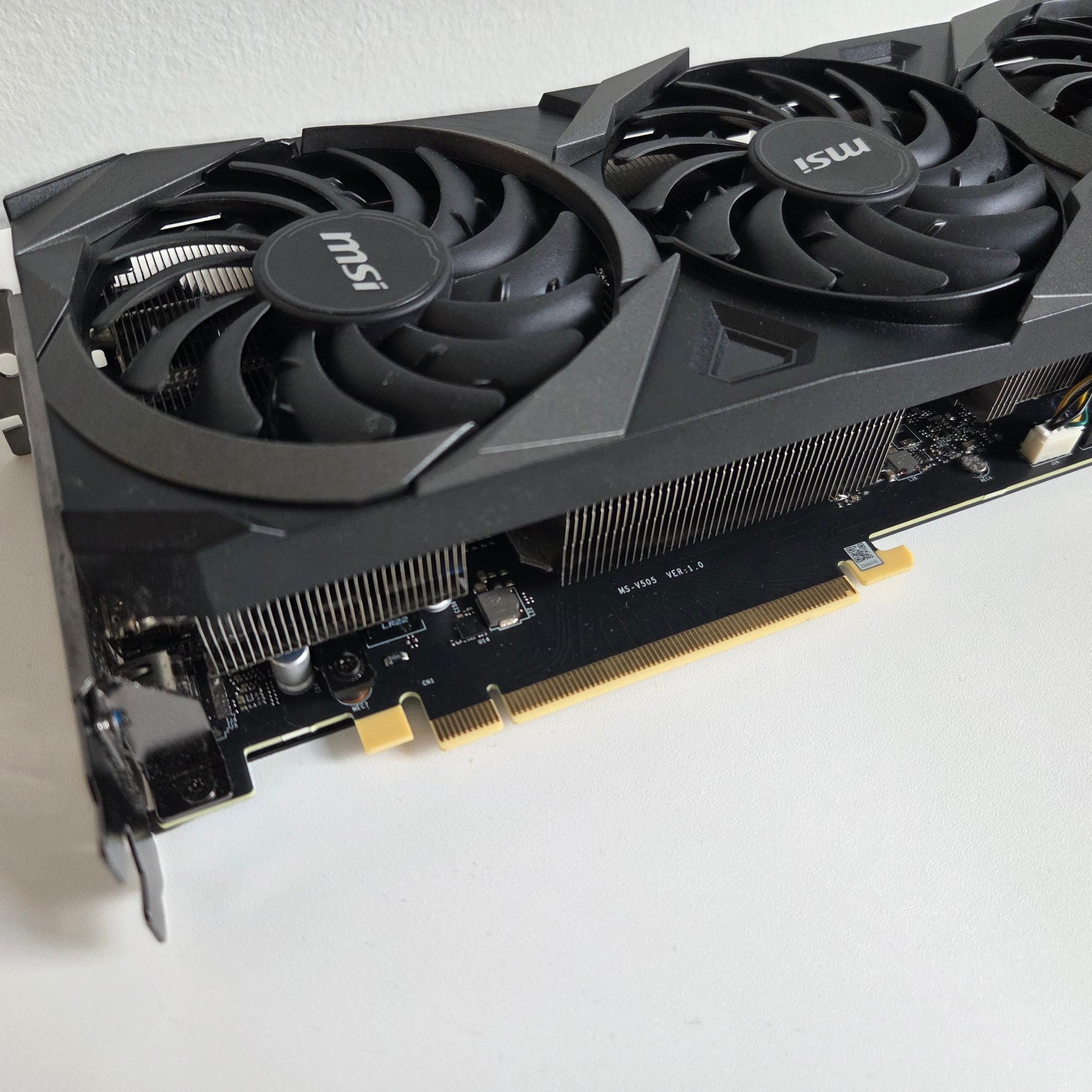 MSI GeForce RTX 3070 Ti VENTUS 3x 8G OC - 8GB GDDR6X, 1800 MHz
