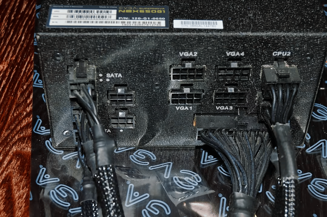 EVGA 650 G Gold Rated Semi Modular