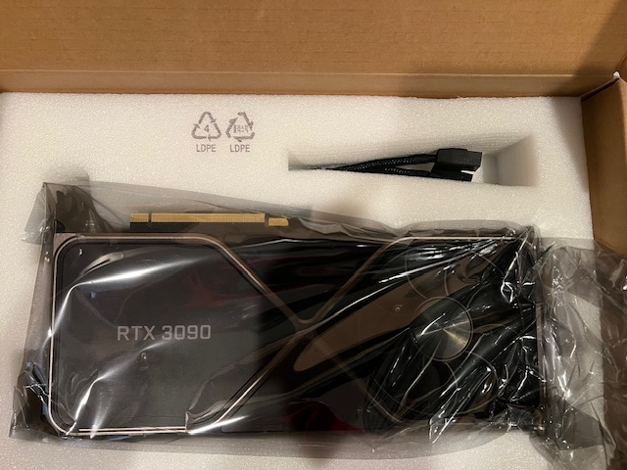 NVIDIA GeForce RTX 3090 Founders Edition Dual Fan 24GB GDDR6X PCIe 4.0 Graphics Card