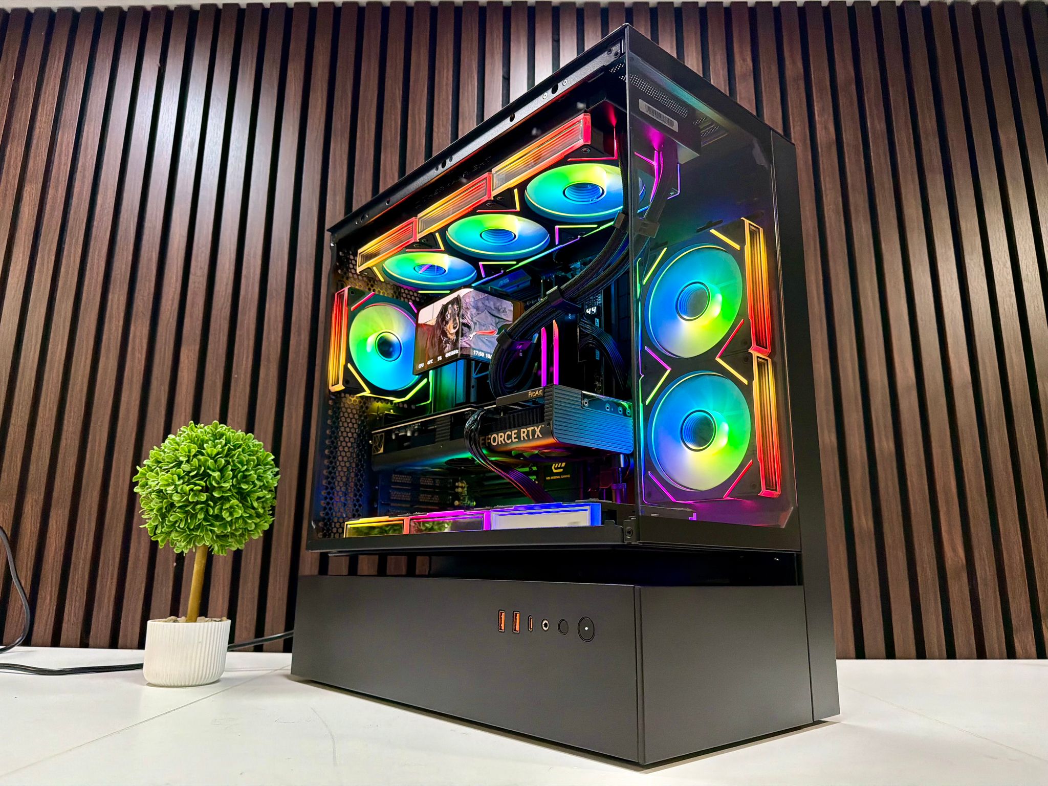 RTX 4080 Super | Ryzen 9850X3D | 64GB DDR5 | 2TB M.2 | 1200 Watt Gold PSU | LCD AIO