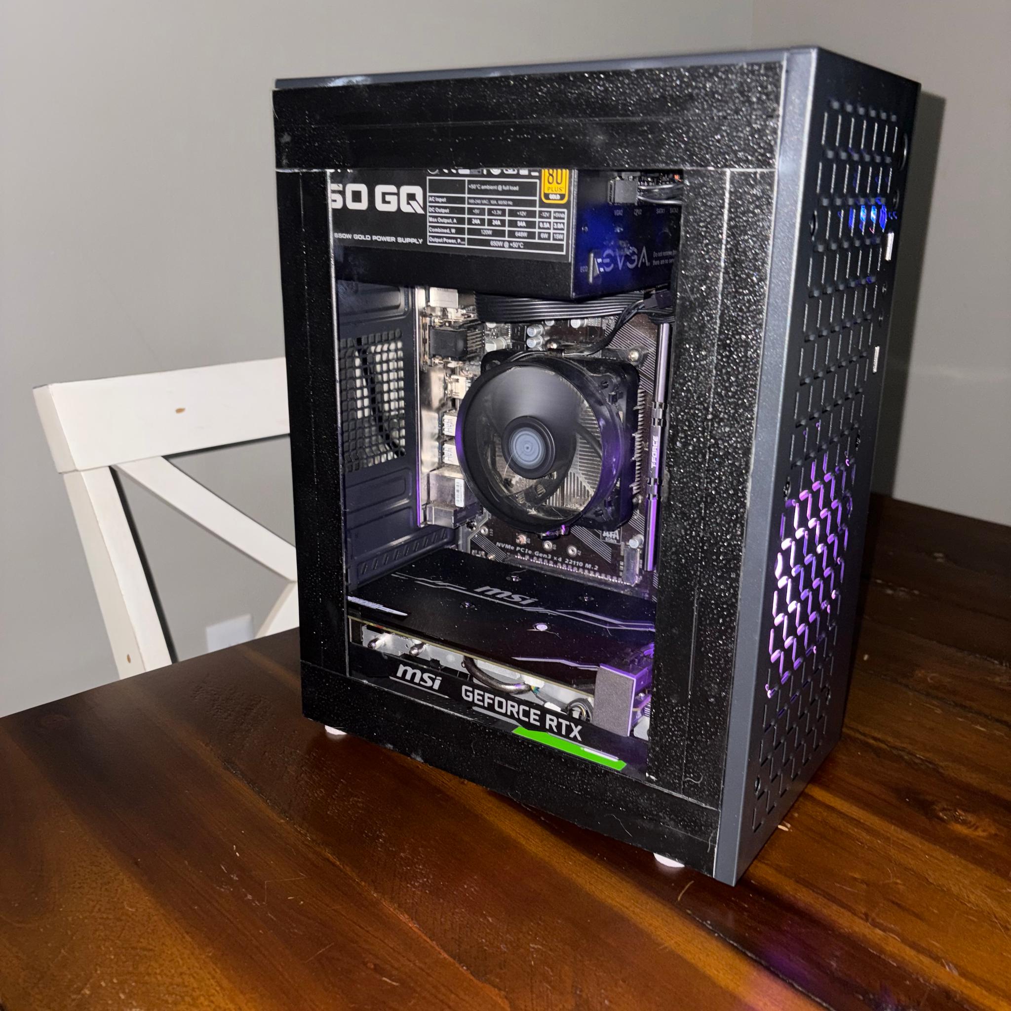 GeForce RTX 2060 Custom Gaming PC - Ryzen 5 5500, 16GB RAM, 1TB SSD