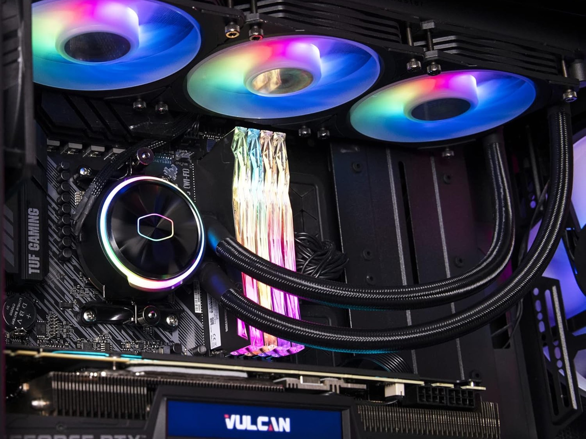 Cooler Master MasterLiquid PL360 FLUX Close-Loop AIO CPU Liquid Cooler