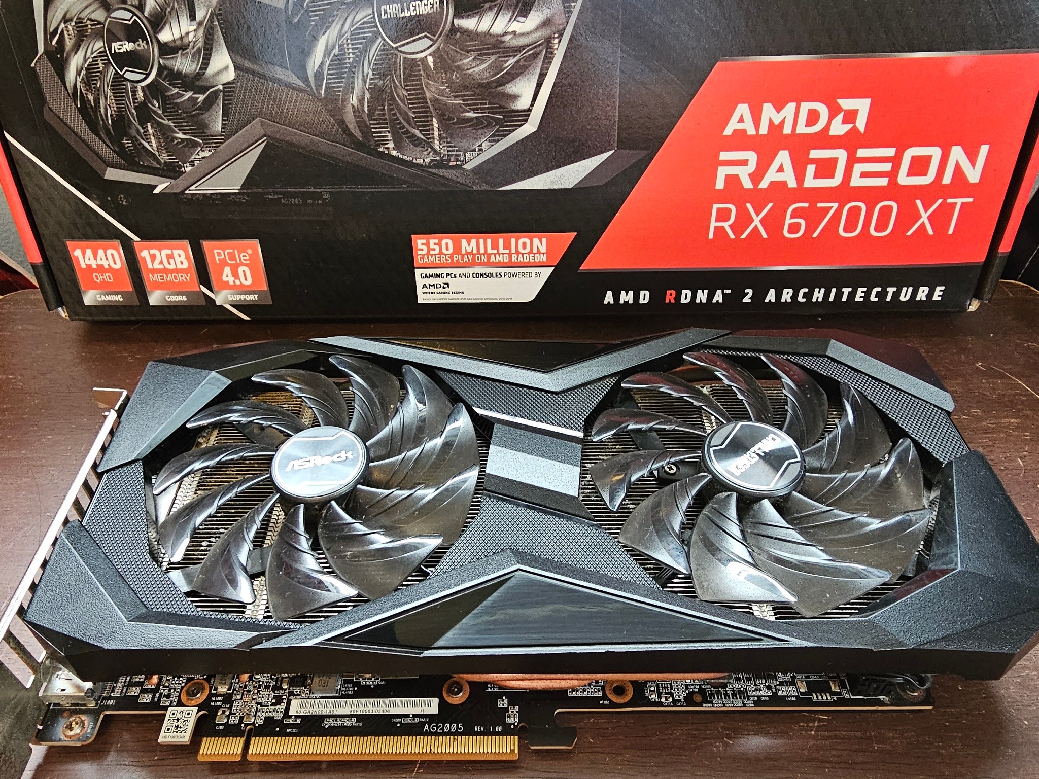 ASRock Radeon RX6700XT 12G