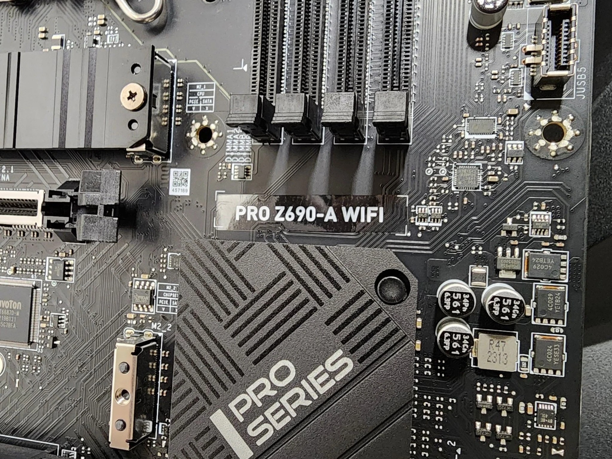 UPDATED BIOS MSI PRO Z690-A WiFi DDR5 LGA 1700 ATX Motherboard