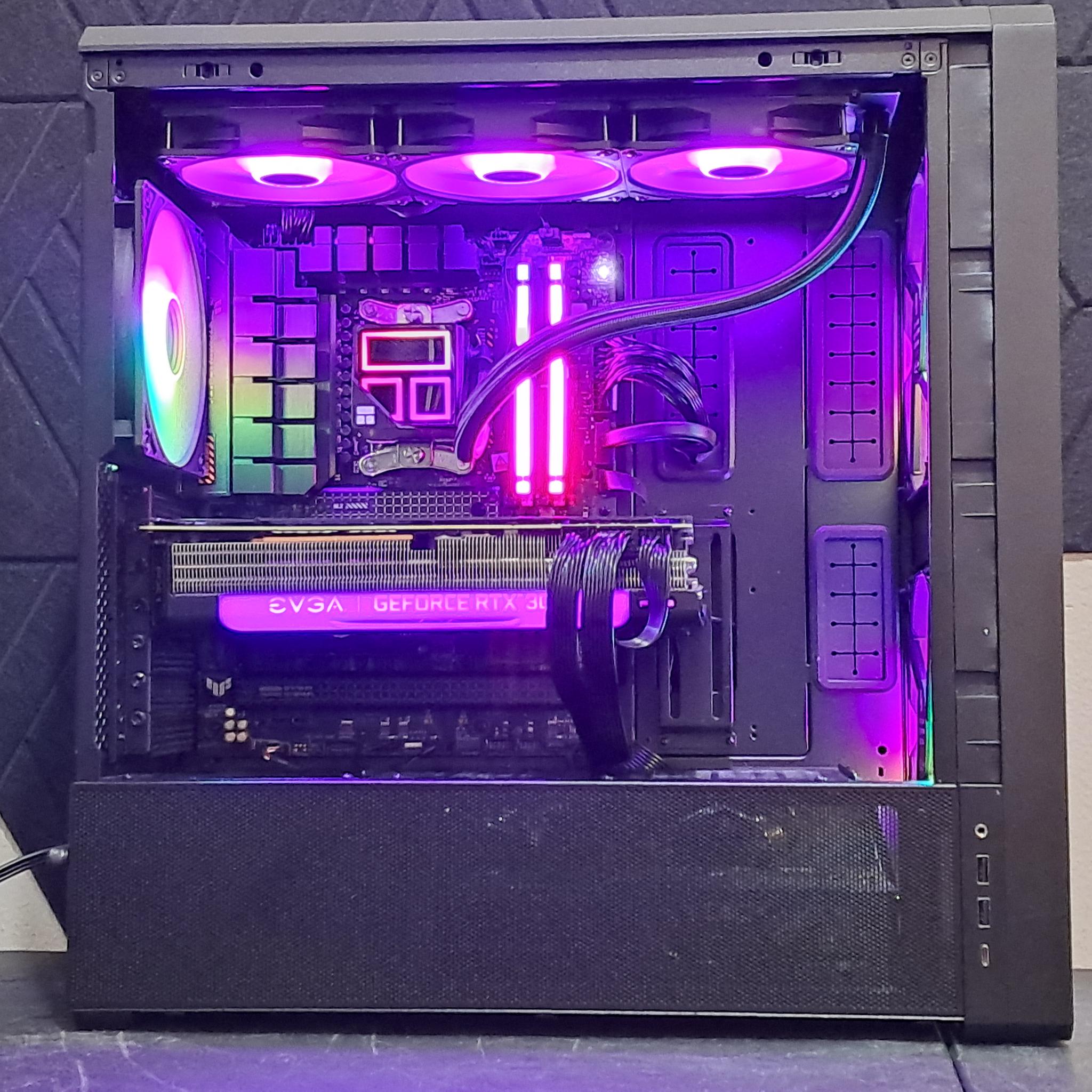 EVGA 3080 Custom Gaming PC | Lian Li Lancool 217 | Ryzen 5 9600X