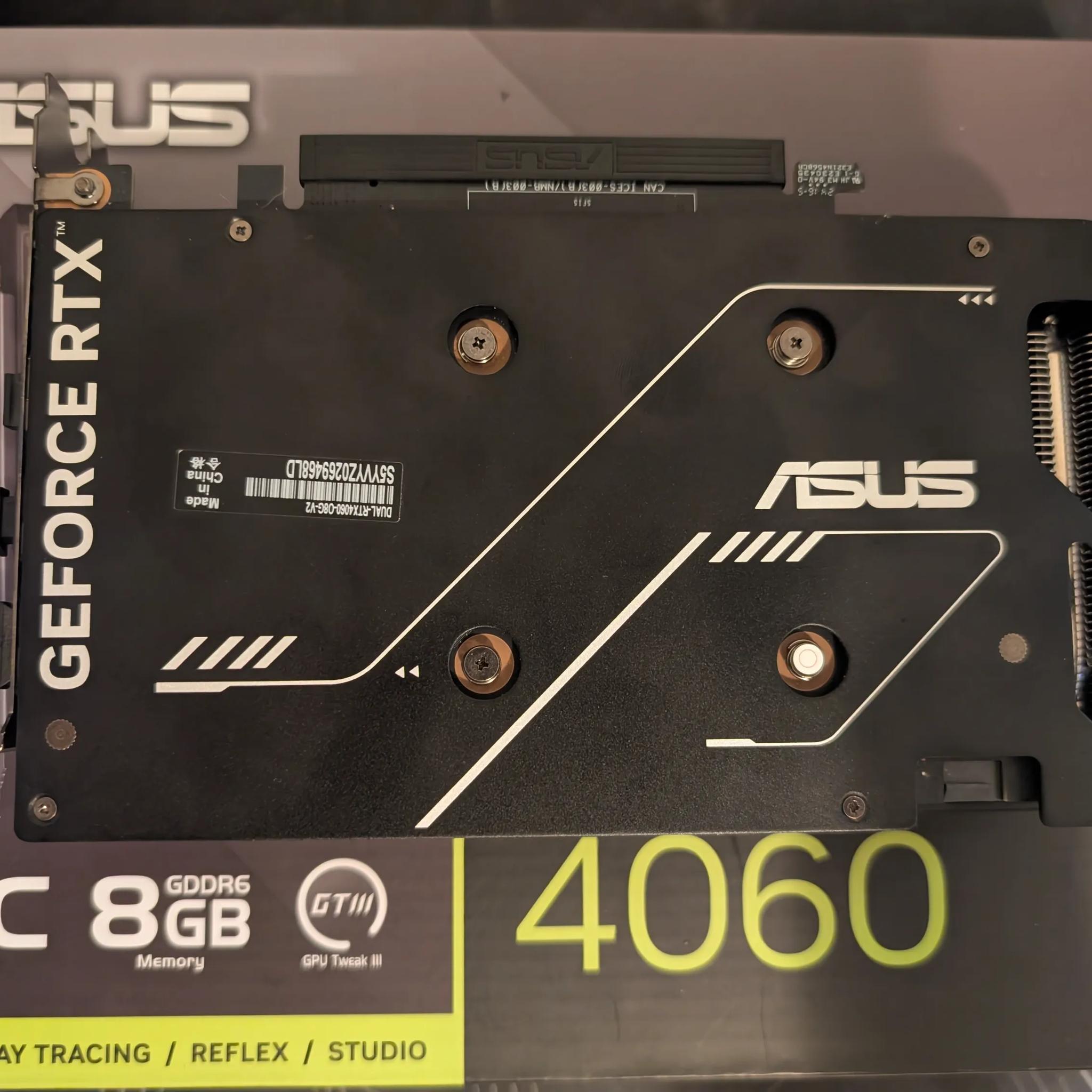 ASUS Dual GeForce RTX™ 4060 V2 OC 8GB GDDR6