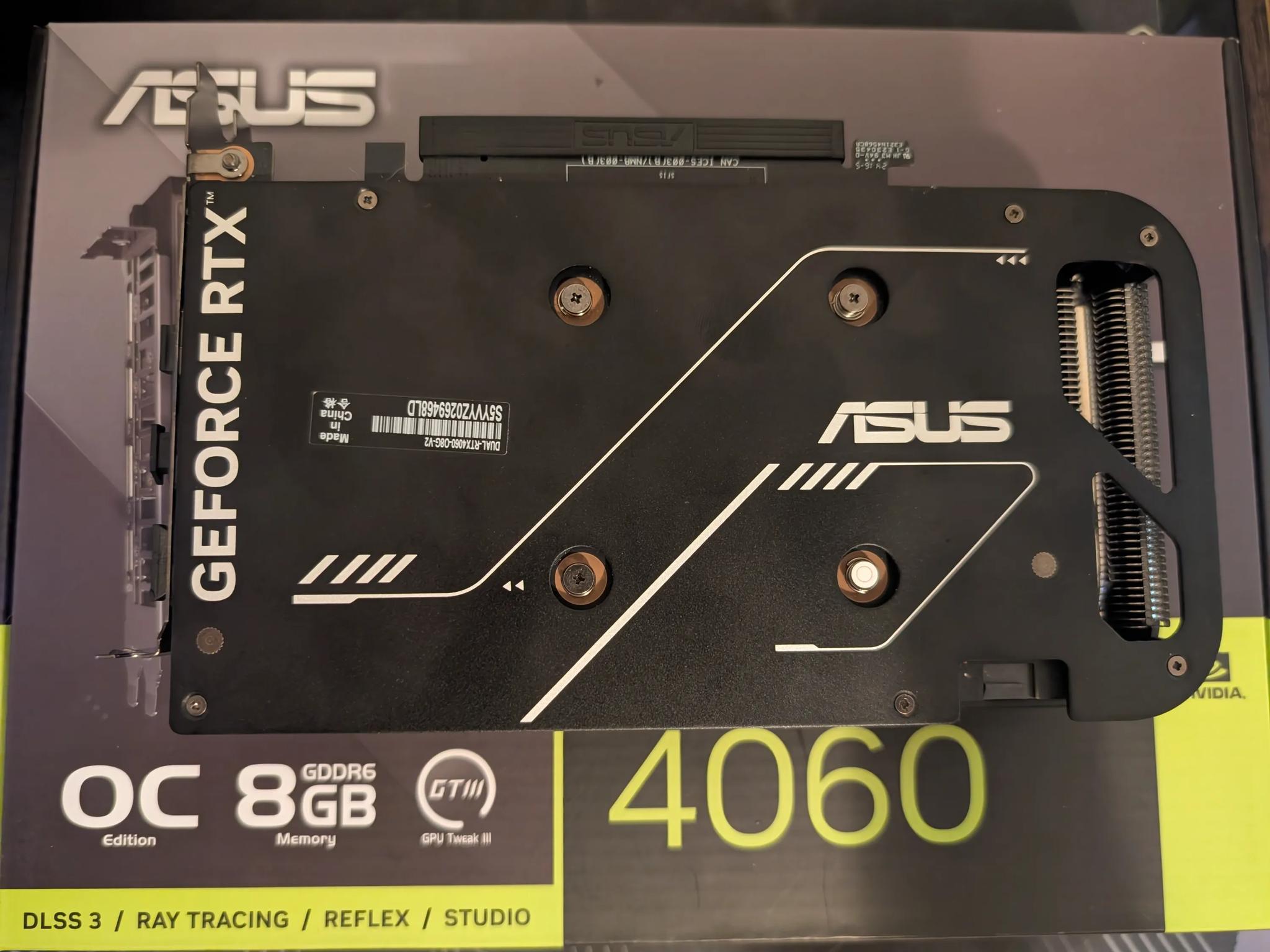 ASUS Dual GeForce RTX™ 4060 V2 OC 8GB GDDR6