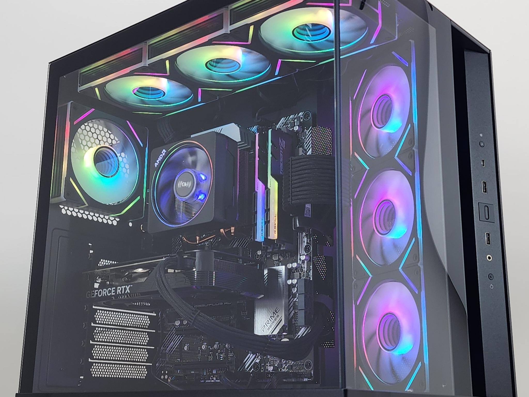 Gaming PC Ryzen 7 5800XT 32GB RAM 1TB SSD RTX 4060 8GB Windows 11 Computer