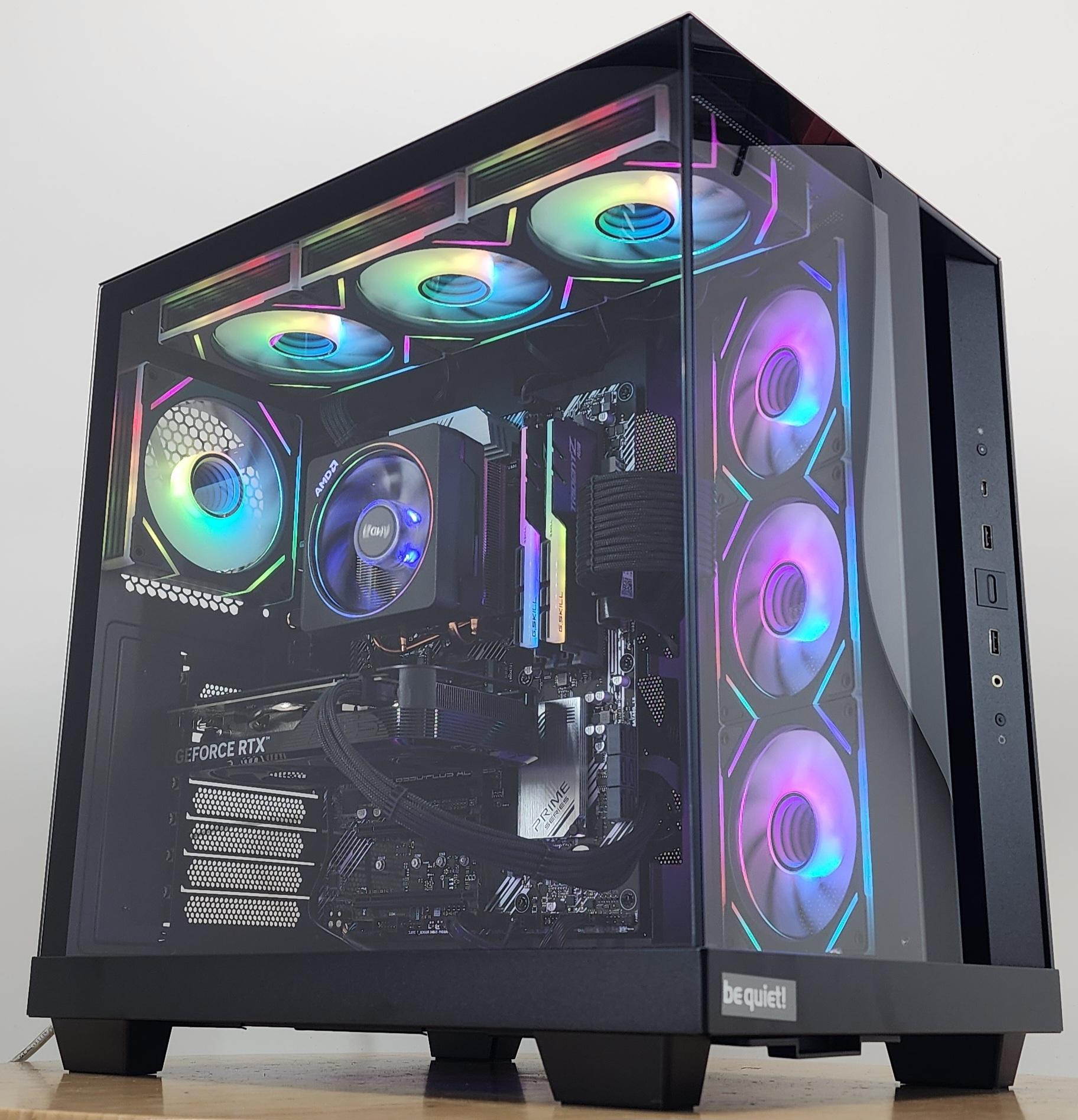 Gaming PC Ryzen 7 5800XT 32GB RAM 1TB SSD RTX 4060 8GB Windows 11 Computer