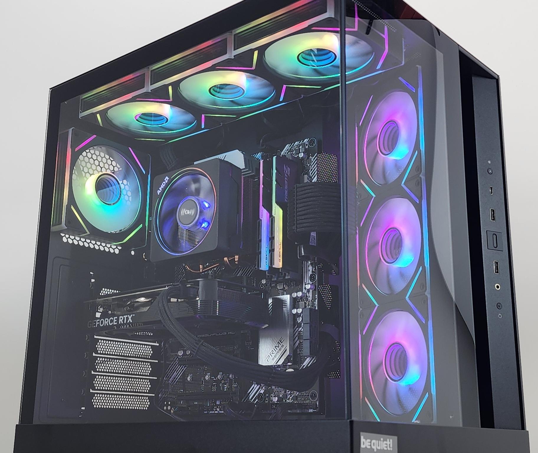 Gaming PC Ryzen 7 5800XT 32GB RAM 1TB SSD RTX 4060 8GB Windows 11 Computer