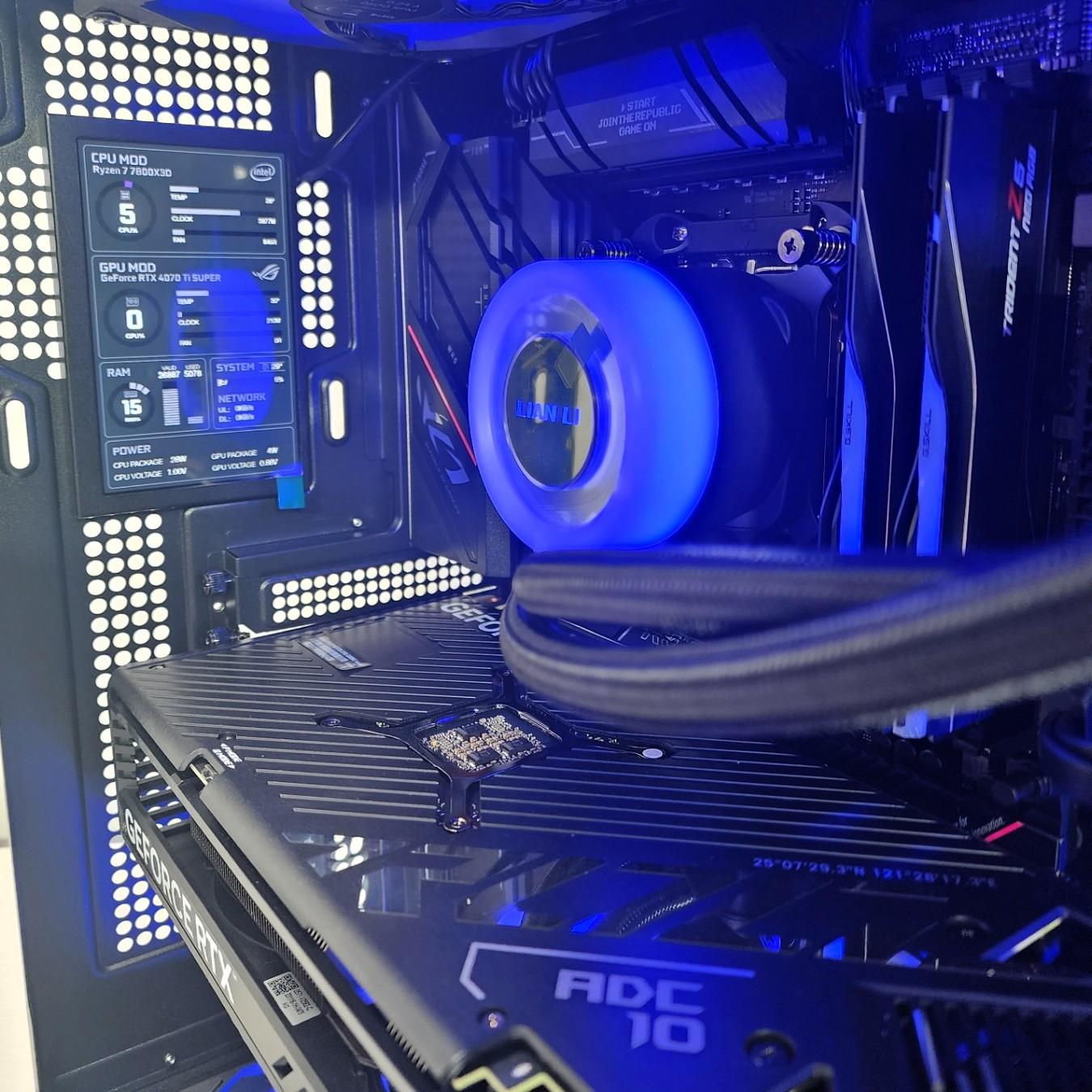 ALL NEW "ROG" Gaming PC BEAST!!!   7800X3D/RTX 4070Ti Super/32GB/2TB - READ DESCRIPTION!!!