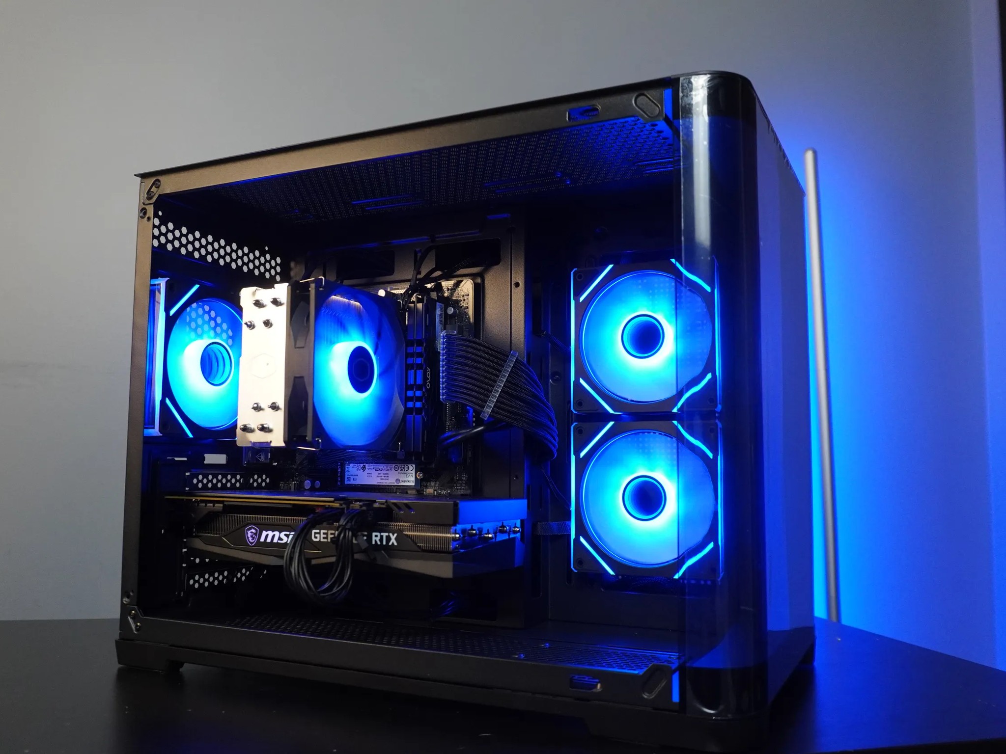 🖤STEALTH🖤 MACHINE 💚RTX 3060ti 🧡Ryzen 5 5600 | 1TB NVME | 32GB DDR4 | WIFI