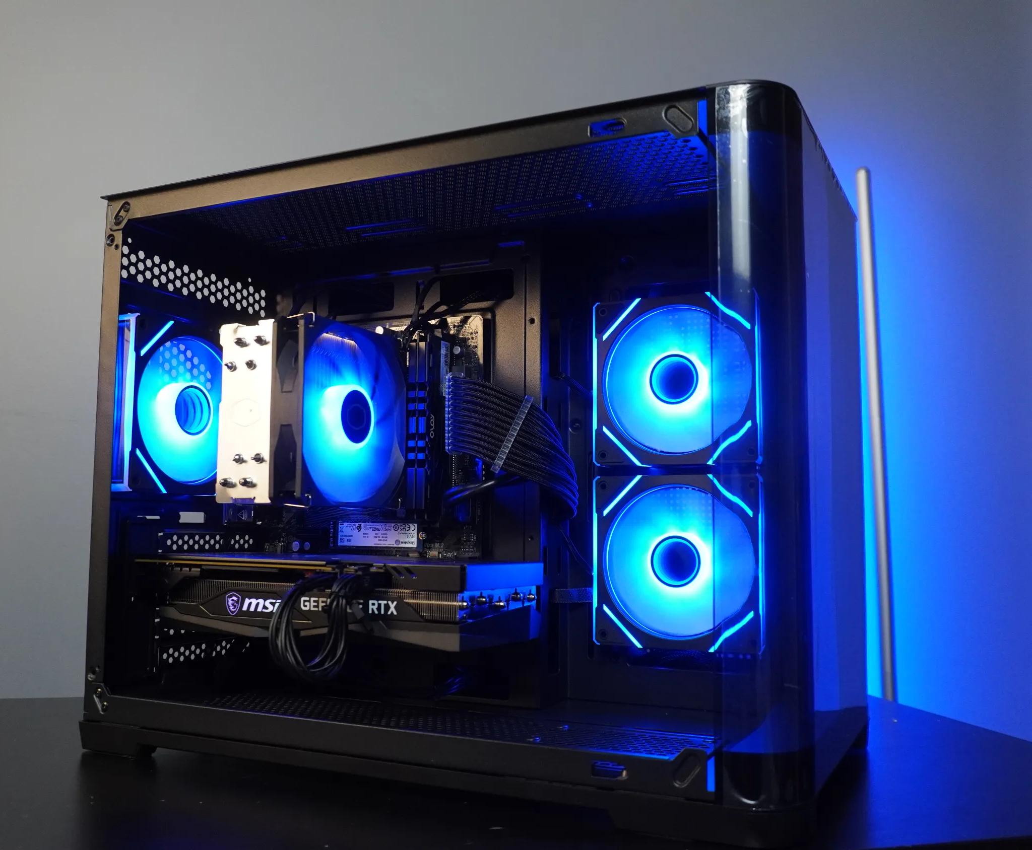 🖤STEALTH🖤 MACHINE 💚RTX 3060ti 🧡Ryzen 5 5600 | 1TB NVME | 32GB DDR4 | WIFI