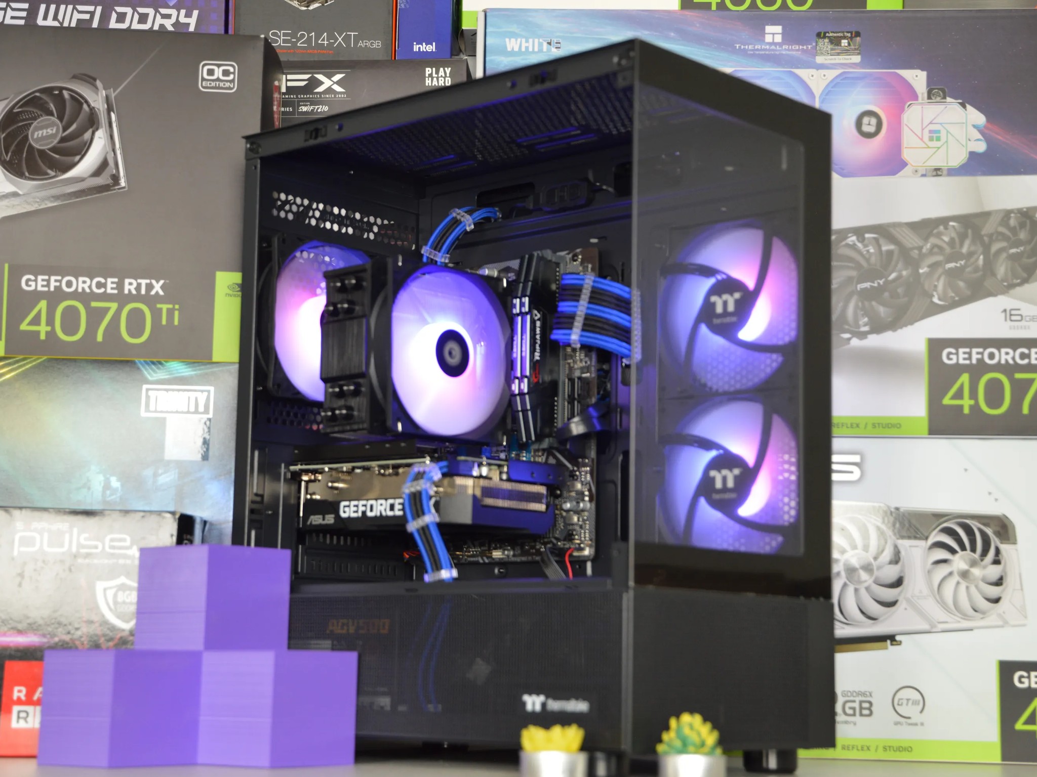 🫐🫐| RTX 3060 12GB | INTEL i5-10400F | 16GB DDR4 RAM | 1TB NVME SSD | Blueberry |