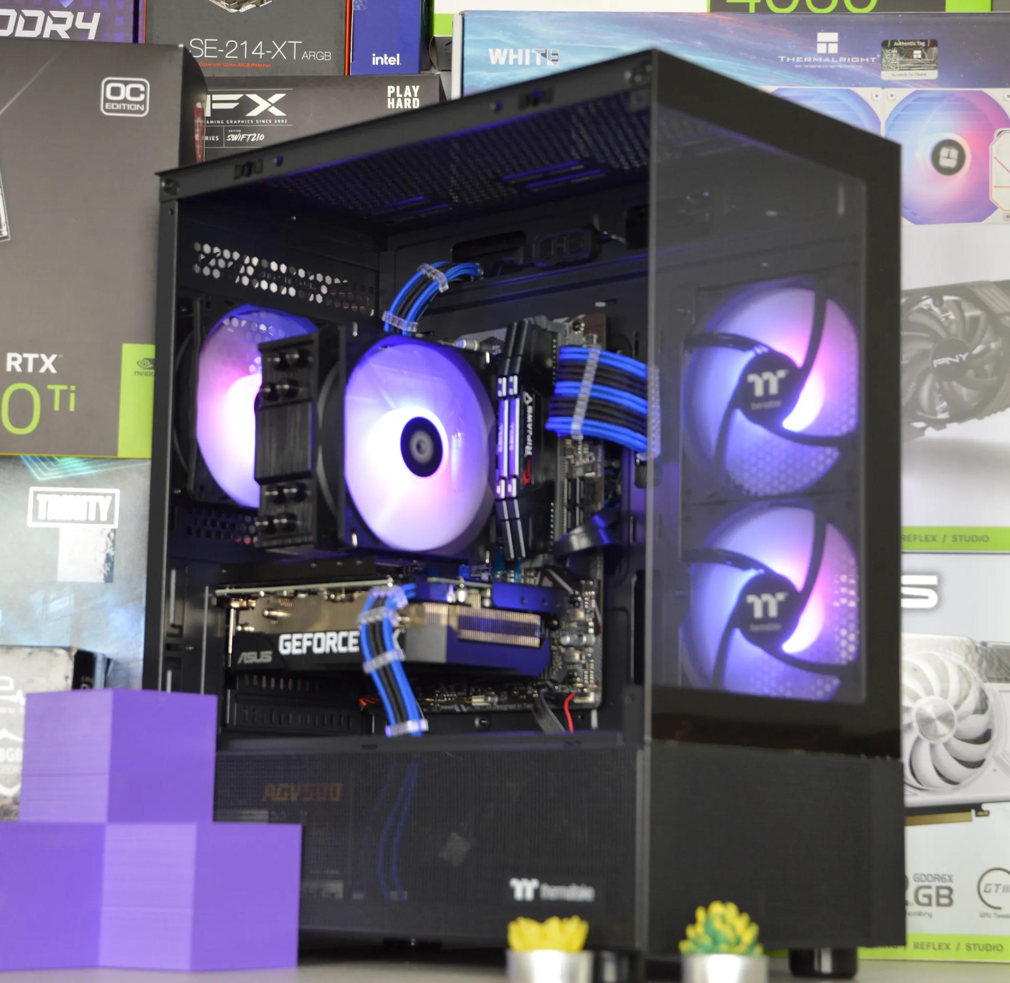 🫐🫐| RTX 3060 12GB | INTEL i5-10400F | 16GB DDR4 RAM | 1TB NVME SSD | Blueberry |