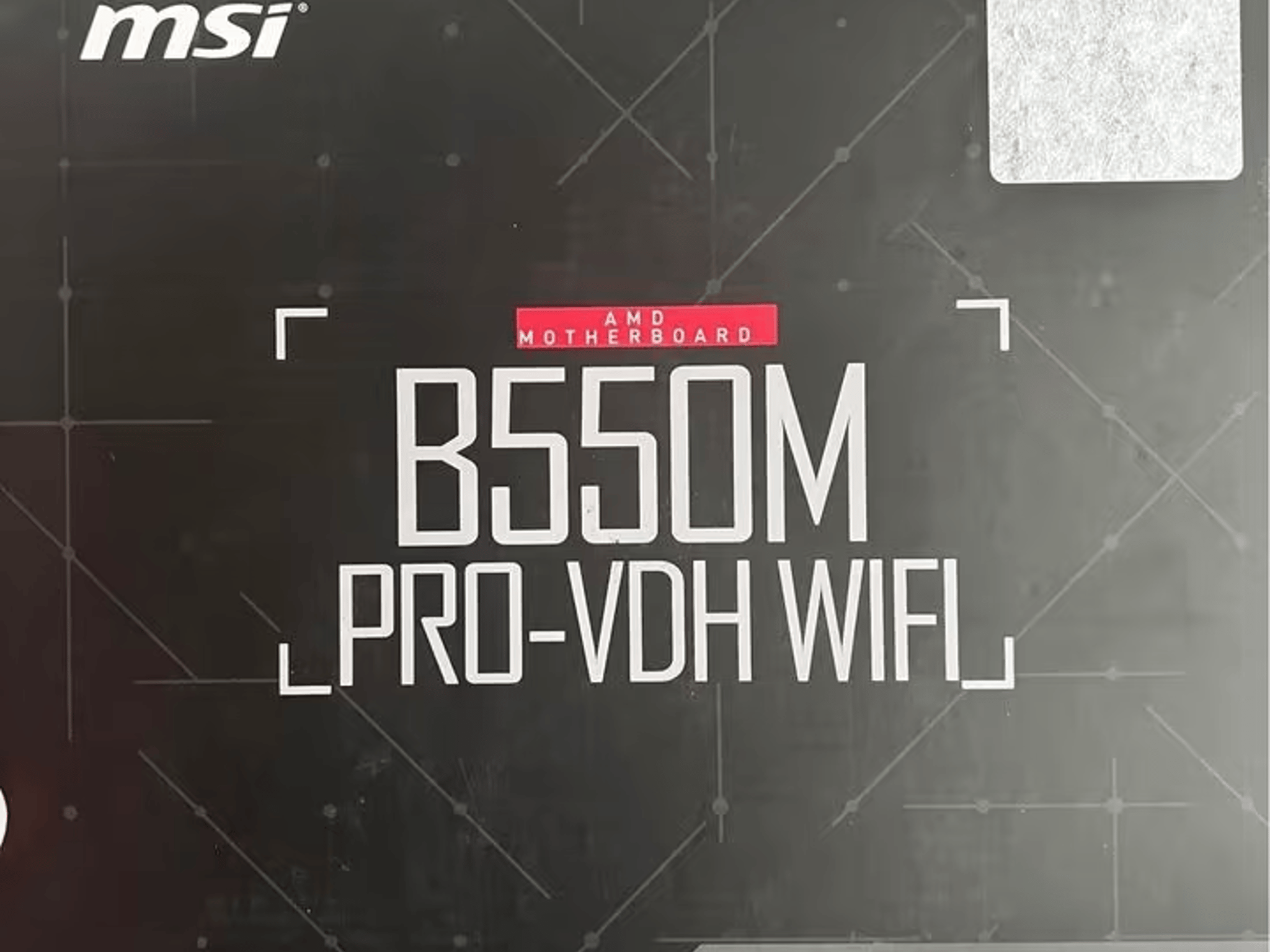 B550 MATX Motherboard with WiFi - 5000 Series Ready