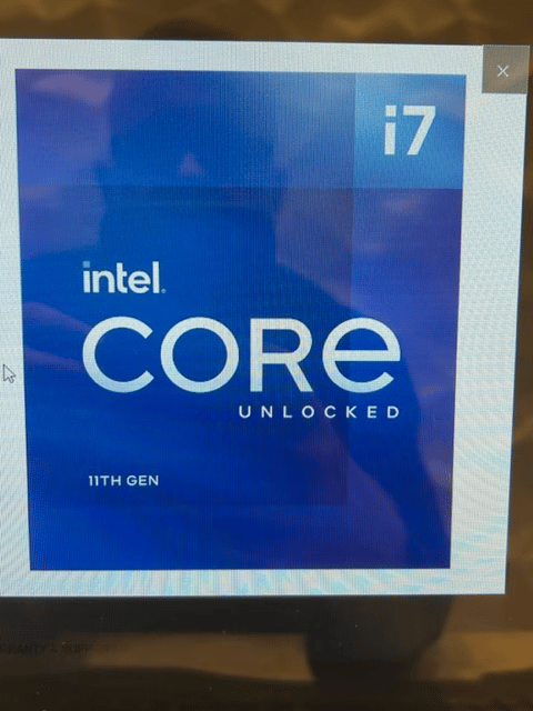 Intel Core i7-11700K Rocket Lake 3.6GHz Eight-Core LGA 1200 Boxed Processor - Heatsink Not Included