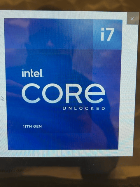 Intel Core i7-11700K Rocket Lake 3.6GHz Eight-Core LGA 1200 Boxed Processor - Heatsink Not Included