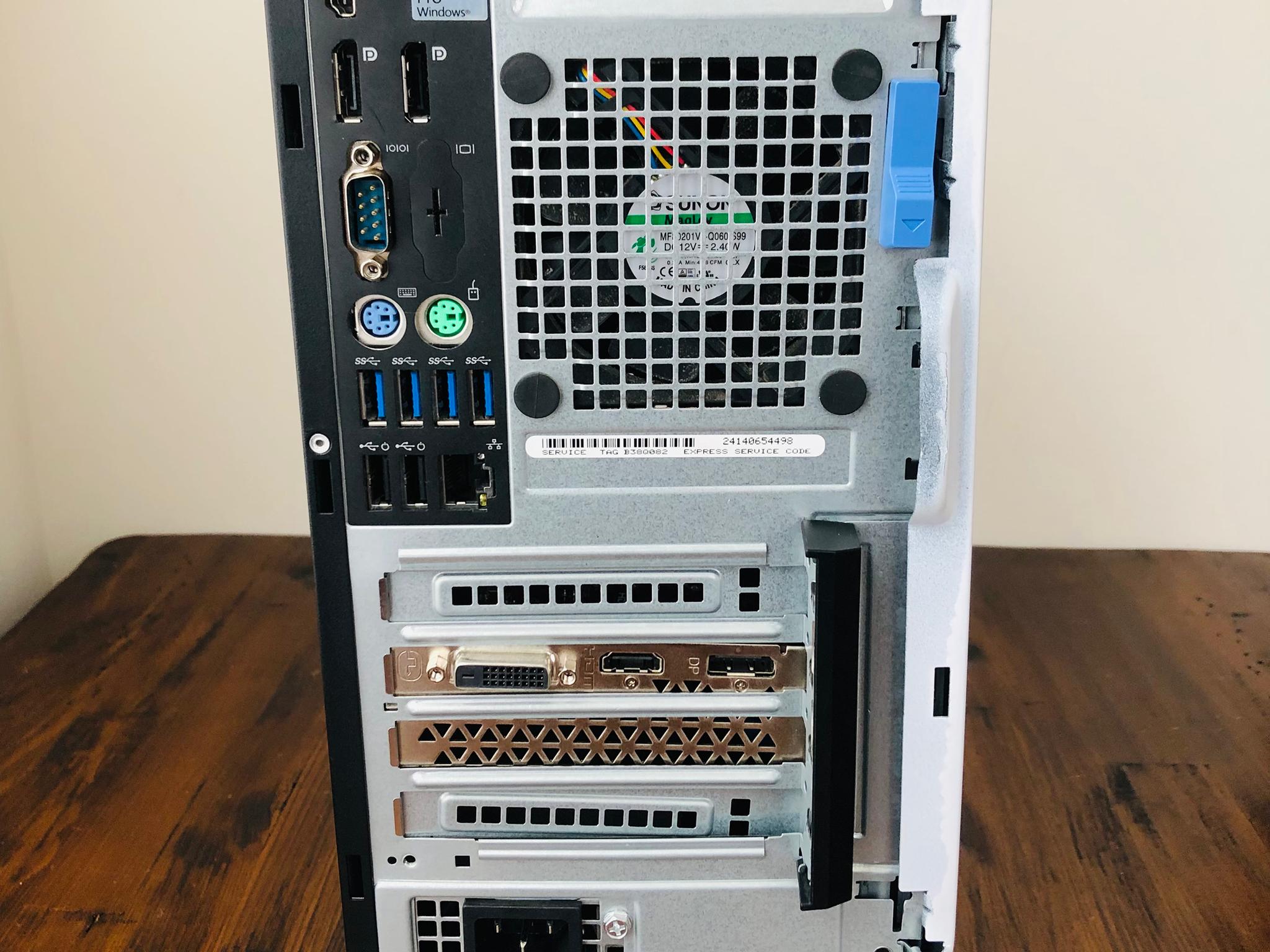 Custom White Gaming PC | Intel i5-6500 | RX 460 2GB | 8GB DDR3 | 120GB SSD 500GB HDD | Dell Optiplex