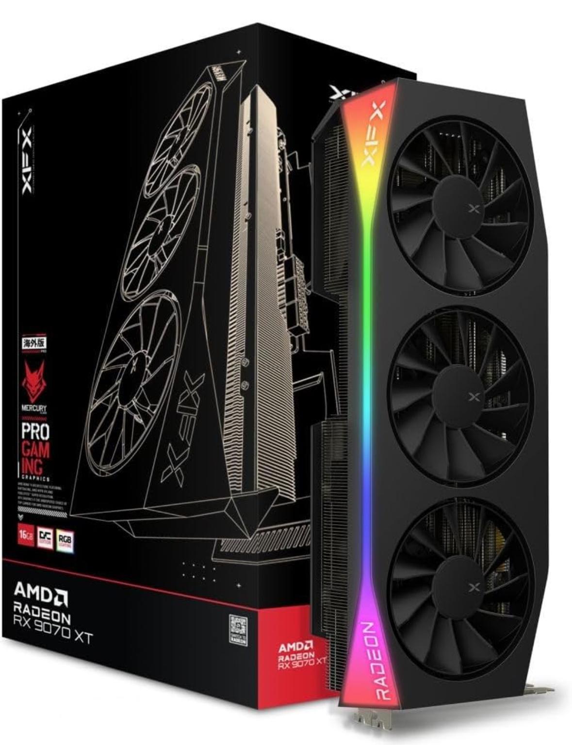 Radeon 9070xt magnetic air mercury