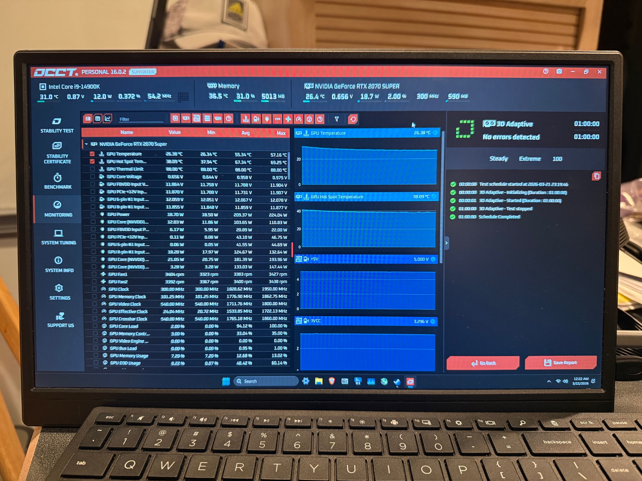 Tested MSI GeForce RTX 2070 Super Ventus GP OC 8GB
