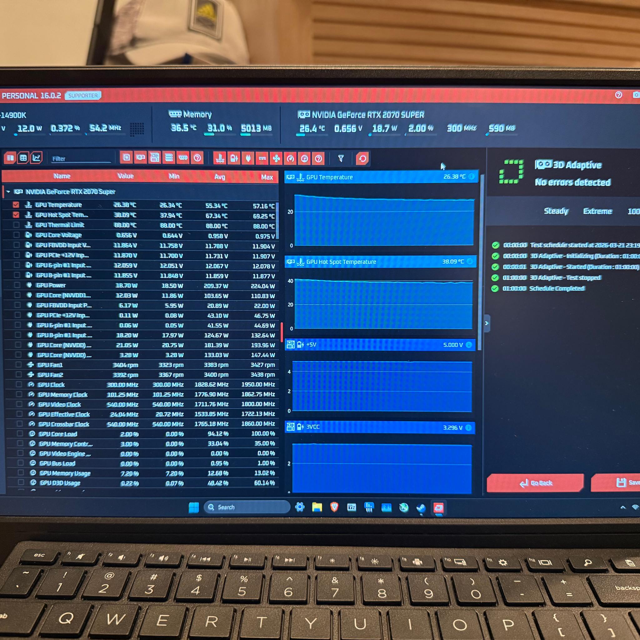 Tested MSI GeForce RTX 2070 Super Ventus GP OC 8GB