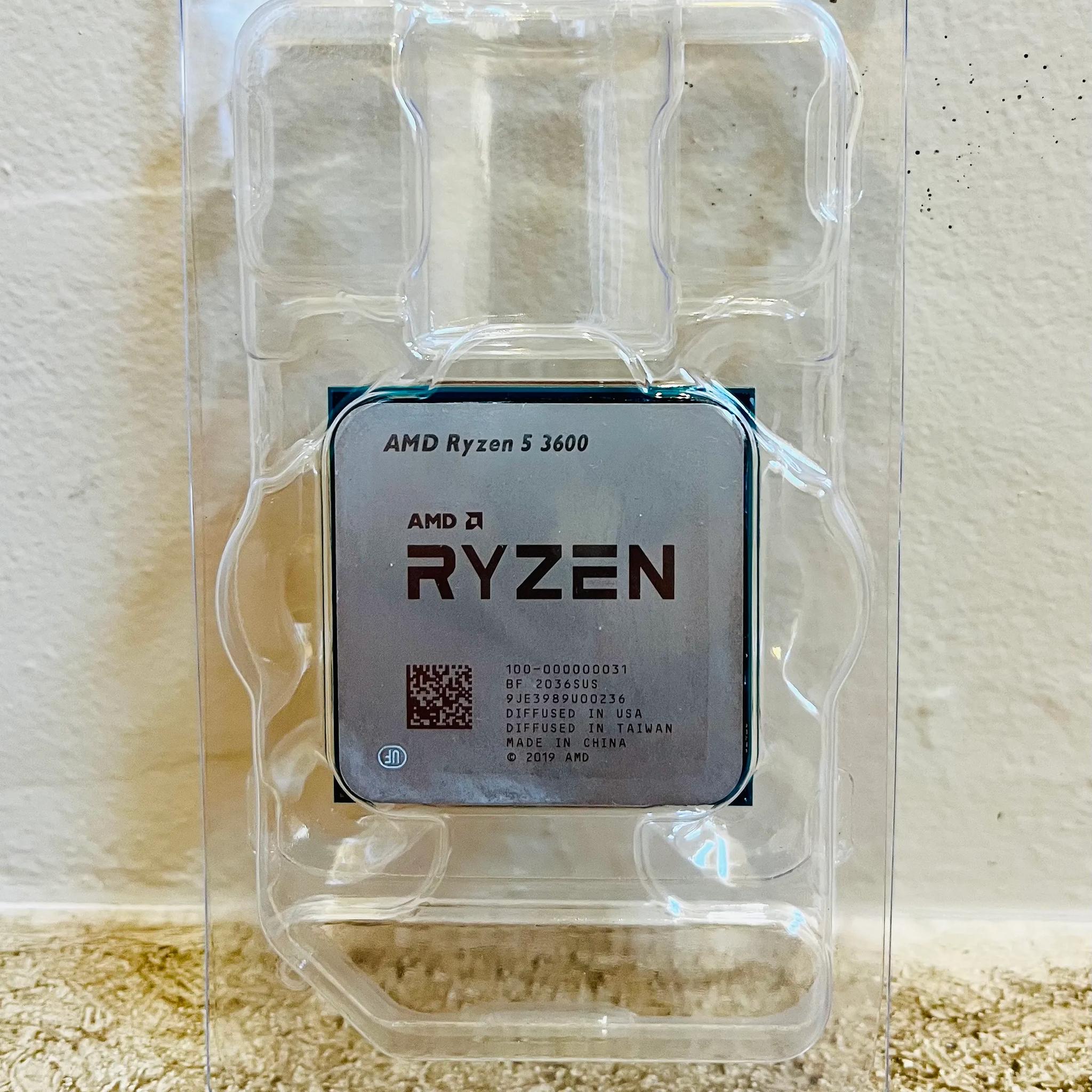 AMD Ryzen 5 3600 6-Core, 12-Thread CPU with Wraith Stealth Cooler