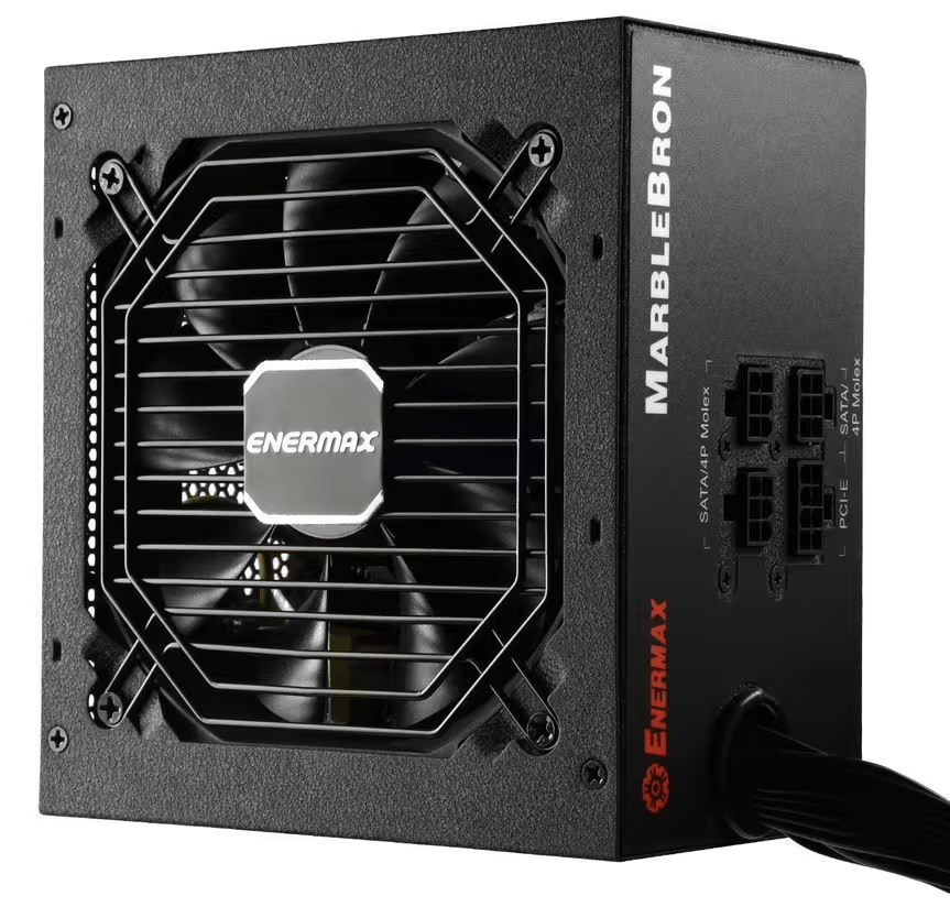 Enermax MARBLEBRON 550W 80+ Bronze Semi-Modular Power Supply - 5 Year Warranty