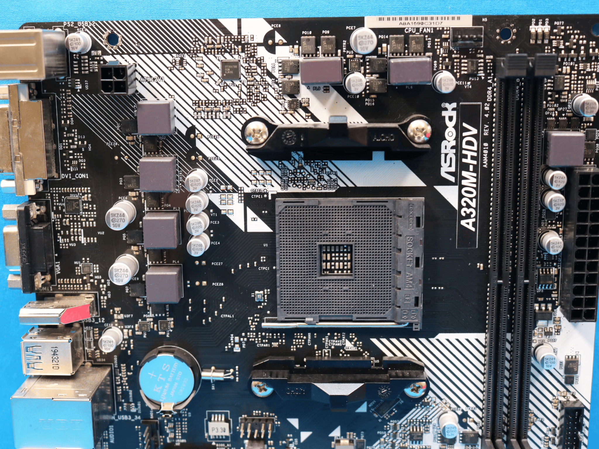 *Newest BIOS Version* ASRock A320M-HDV R4.0 AMD Socket AM4 MicroATX DDR4 Desktop Motherboard & I/O