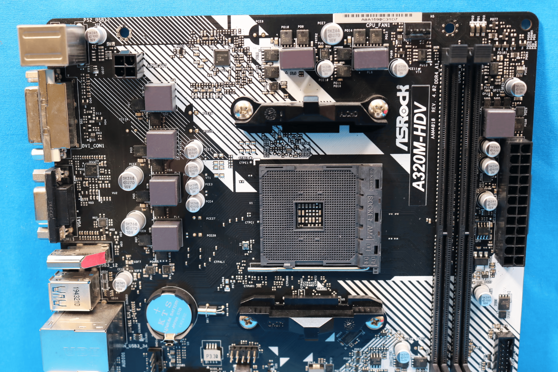 *Newest BIOS Version* ASRock A320M-HDV R4.0 AMD Socket AM4 MicroATX DDR4 Desktop Motherboard & I/O