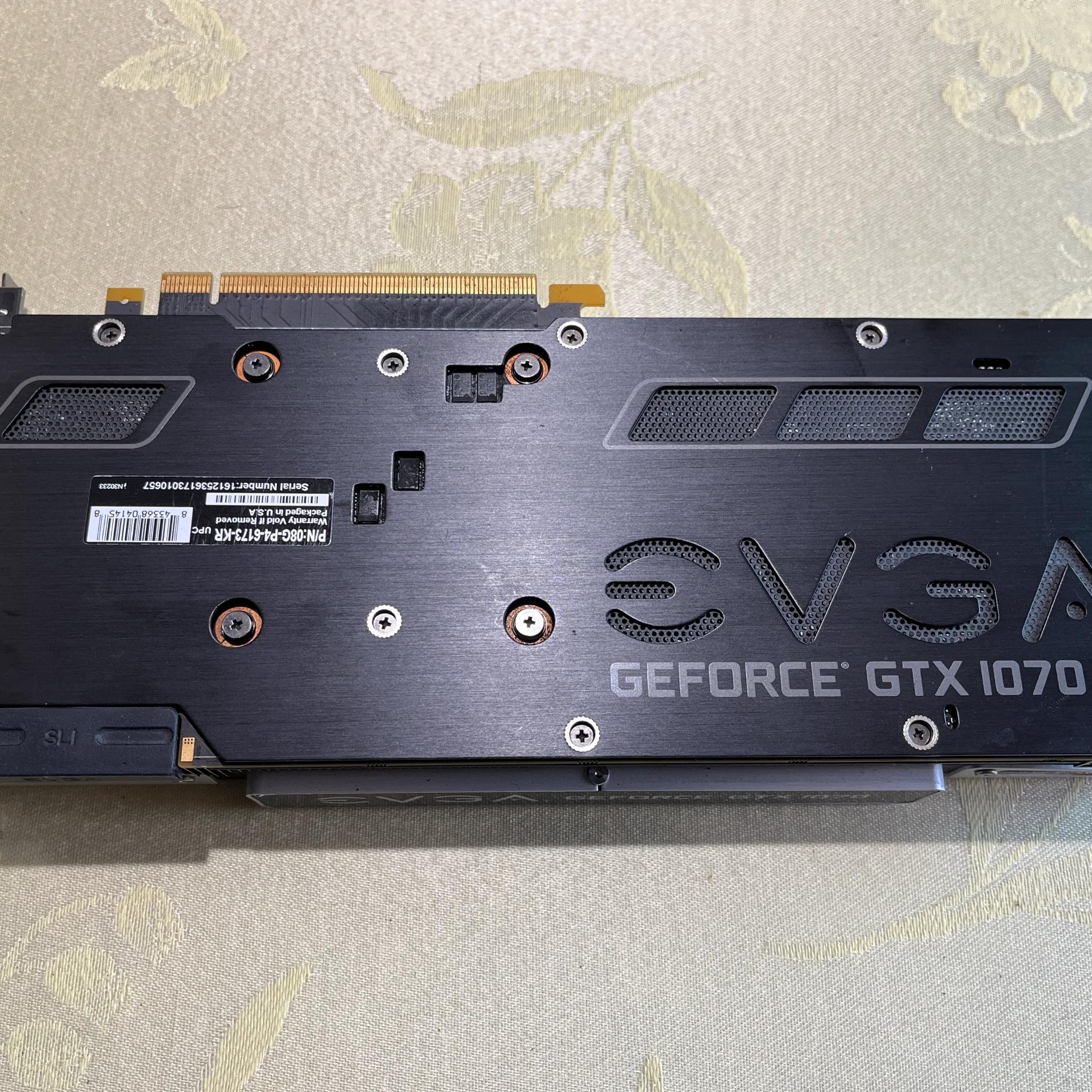 EVGA GeForce GTX 1070 SC GAMING ACX 3.0 8GB GDDR5 Graphics Card
