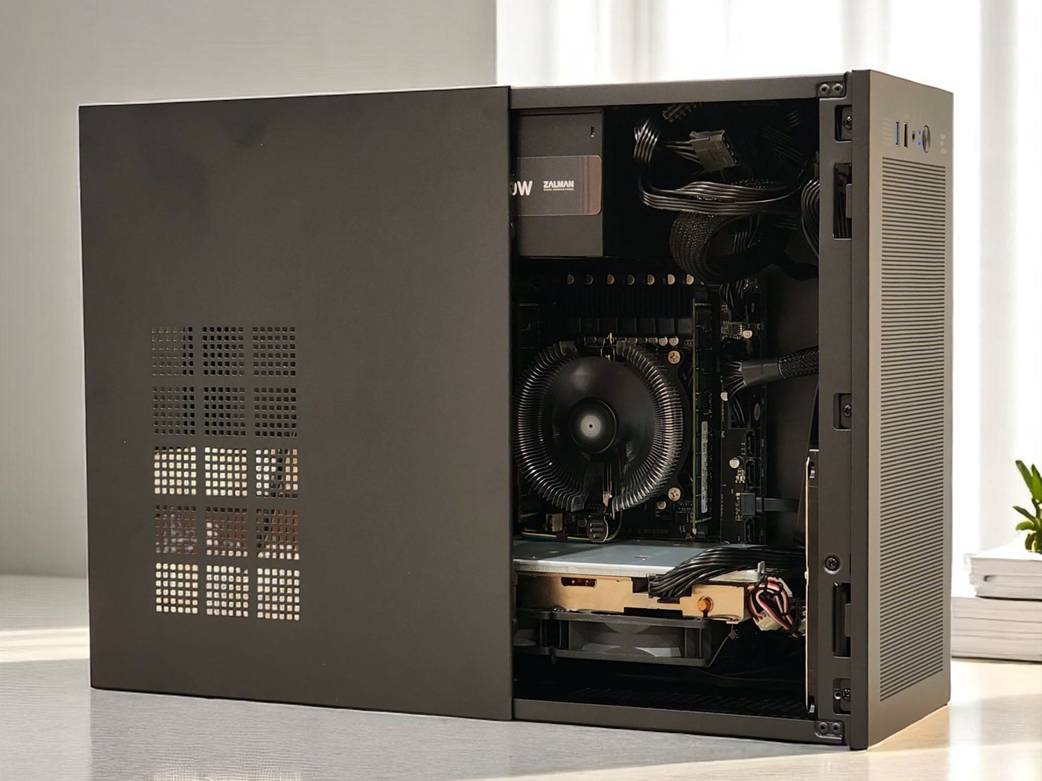 ⚡ Radeon Gaming PC | RX 580 2048SP, Intel 8-Core Xeon, 16GB RAM, 256GB M.2 + 320GB, WIFI, WIN 10 Pro