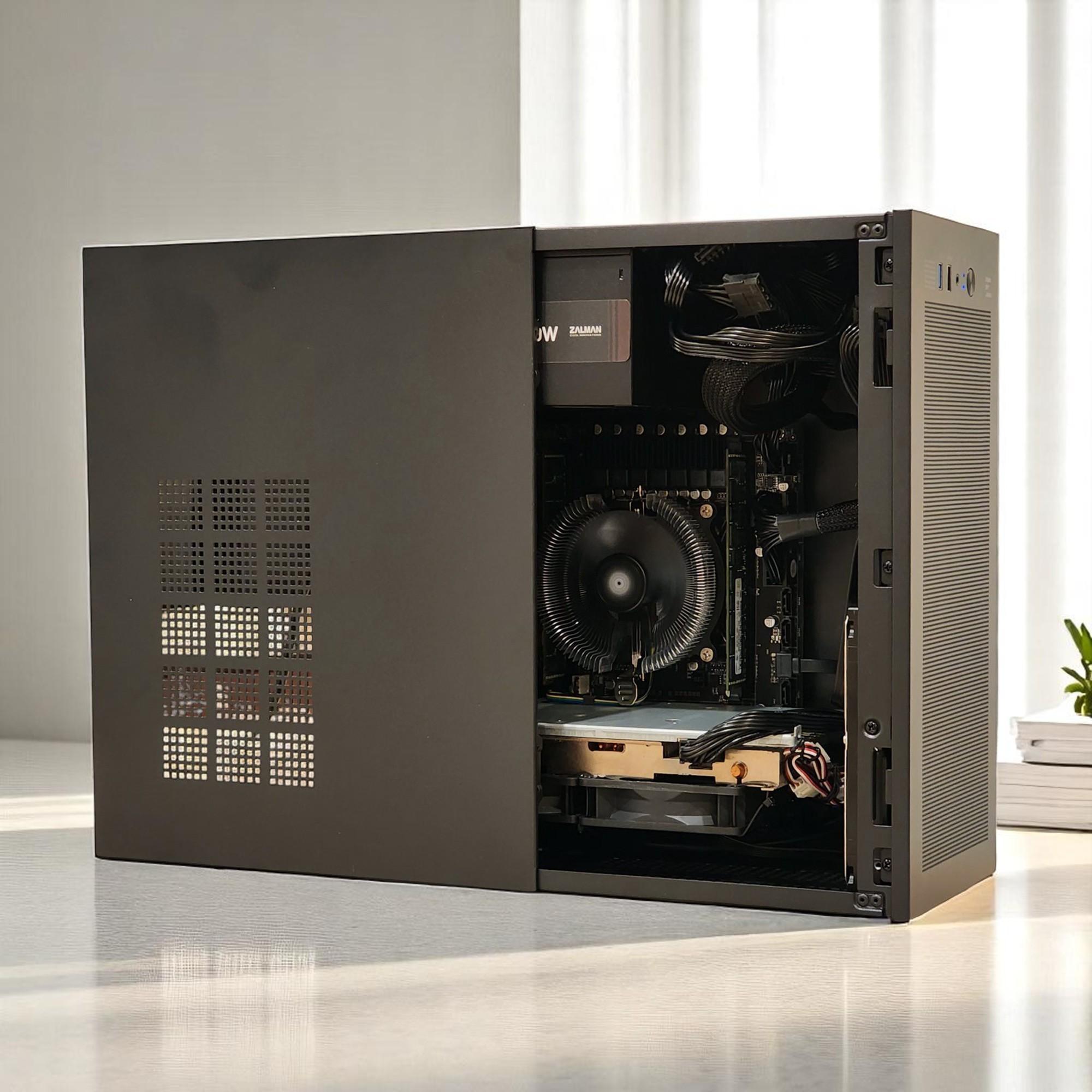 ⚡ Radeon Gaming PC | RX 580 2048SP, Intel 8-Core Xeon, 16GB RAM, 256GB M.2 + 320GB, WIFI, WIN 10 Pro