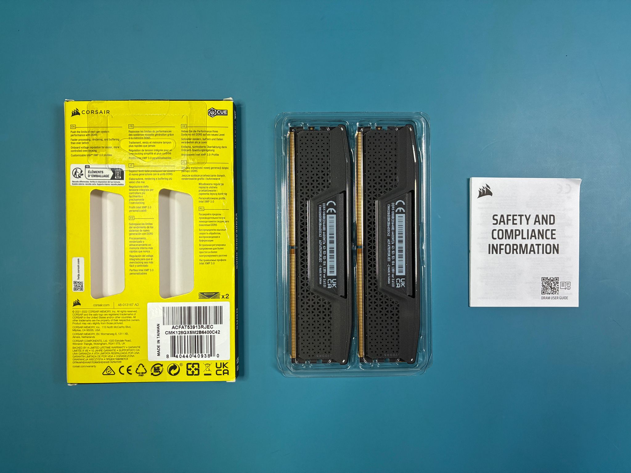 Corsair Vengeance DDR5 128GB kit (Memory)