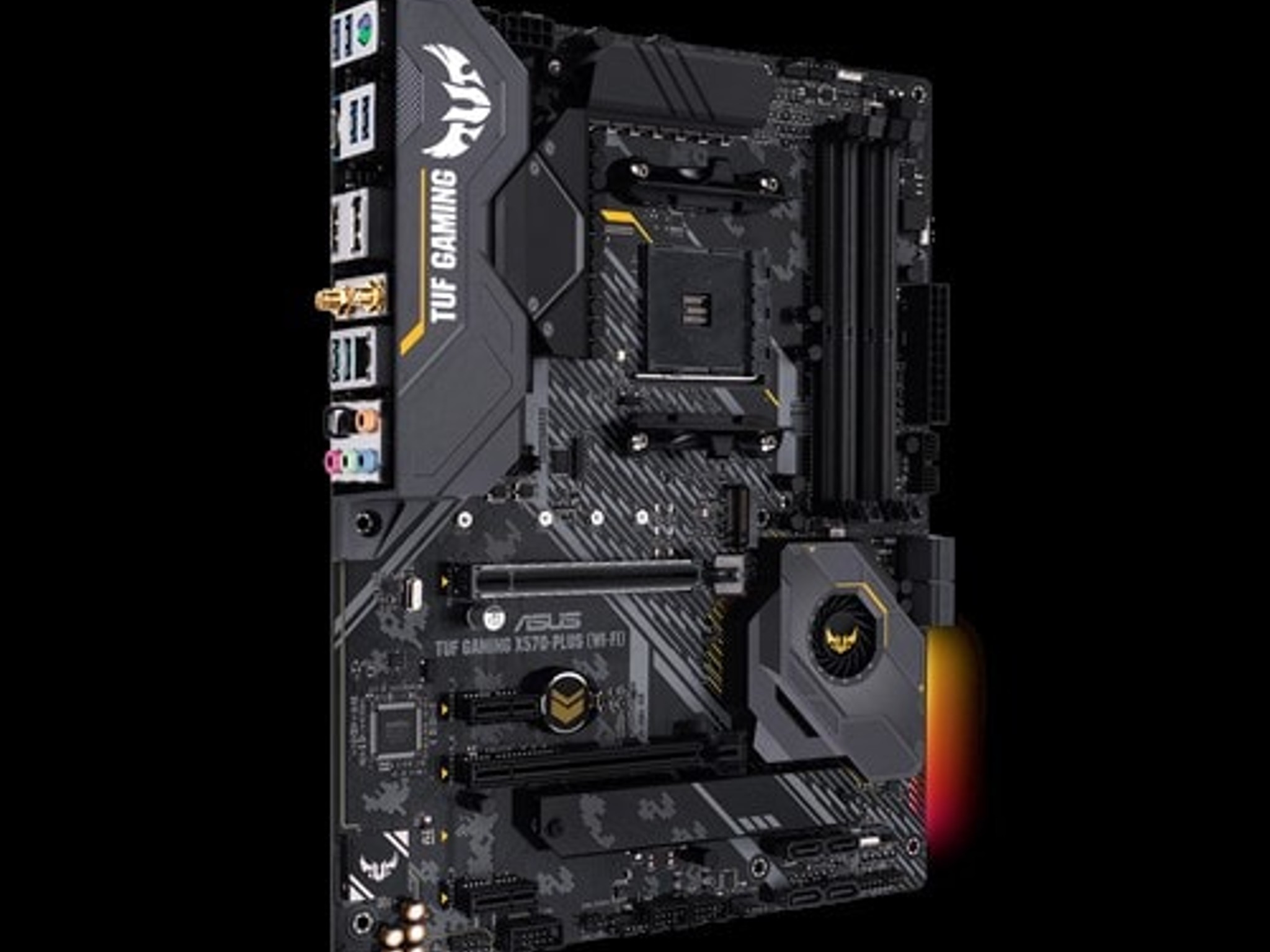 ASUS TUF GAMING X570-PLUS WI-FI AMD Socket X570 AM4 ATX M.2 Desktop Motherboard