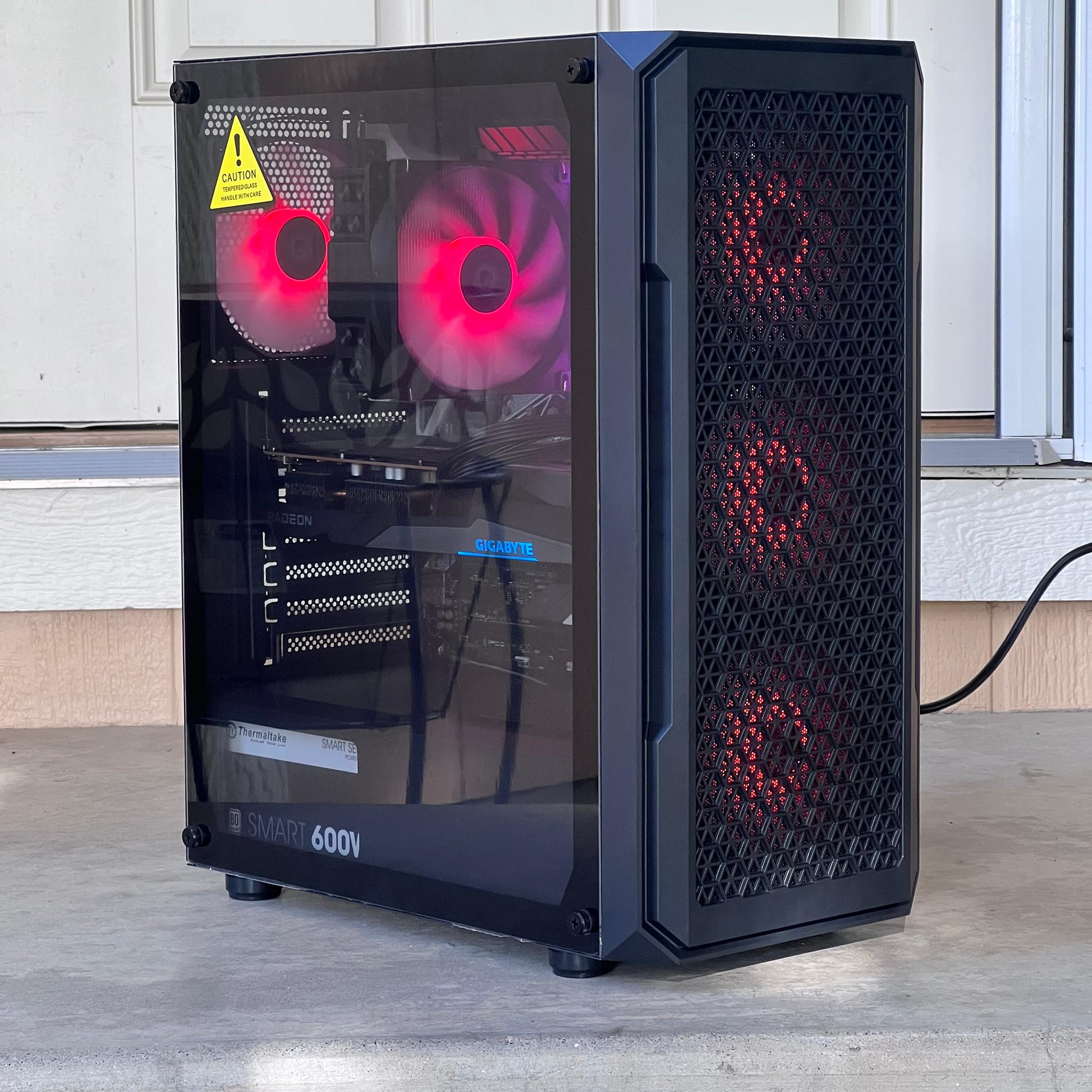 🖤Big black⬛️Rx 7600, i7 8700k, 32GB ram