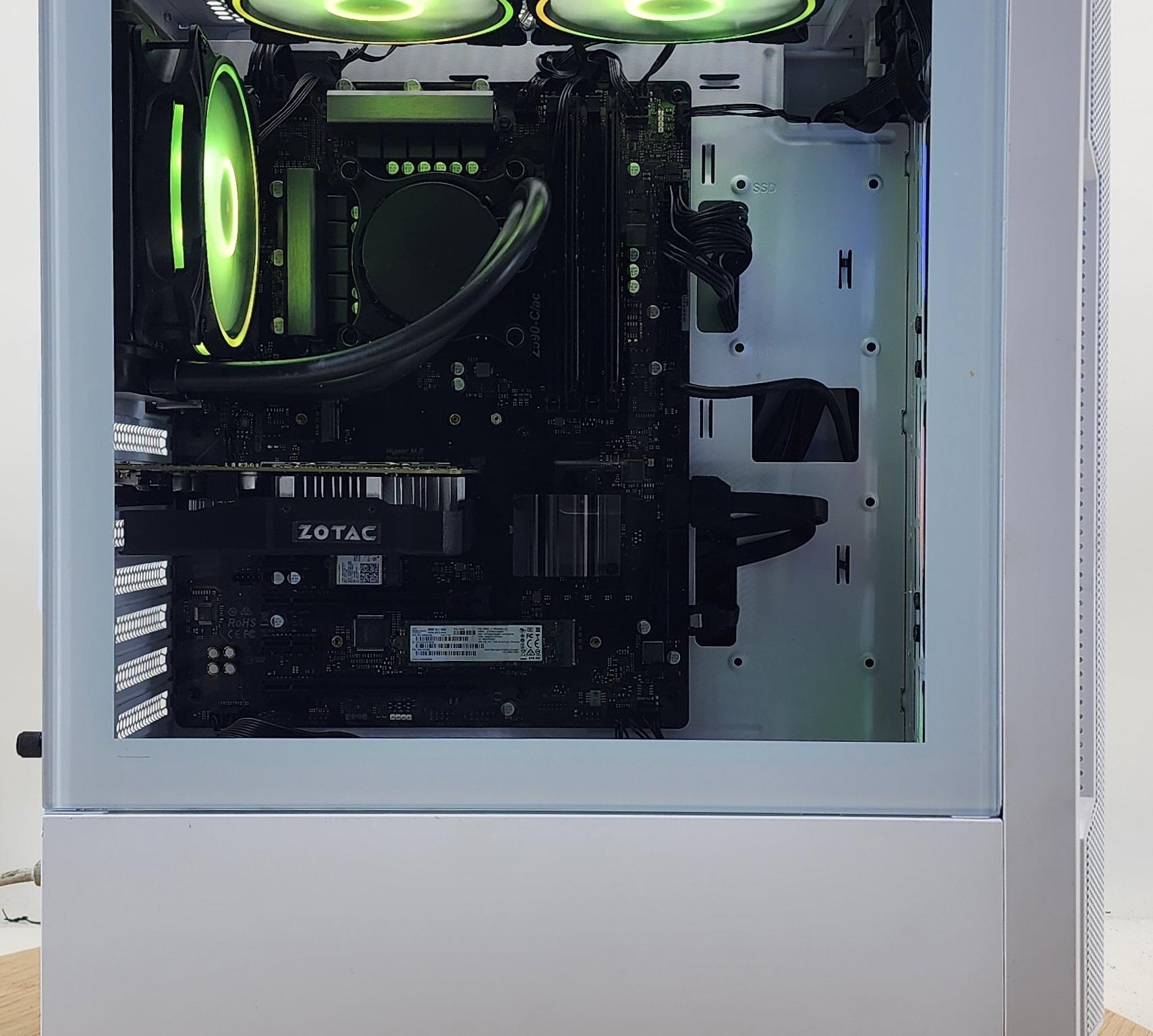 Gaming PC i3-10105F 16GB RAM 256GB SSD + 1TB HDD GTX 1050 Ti 4GB Win11 Computer