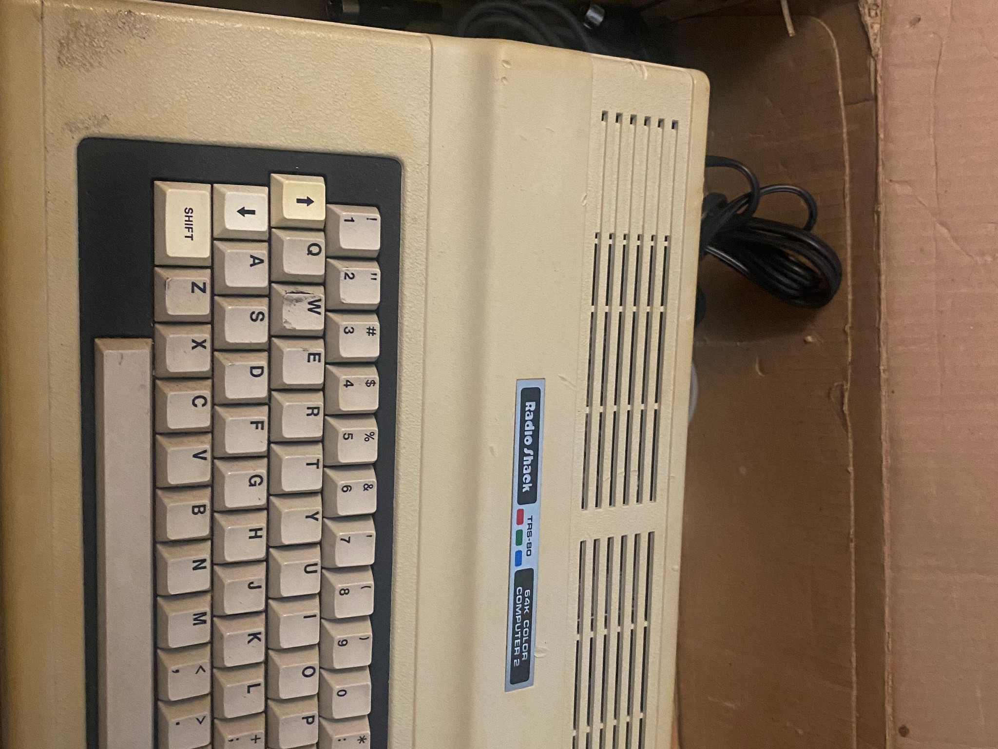 1983 TRS-80 color computer 2