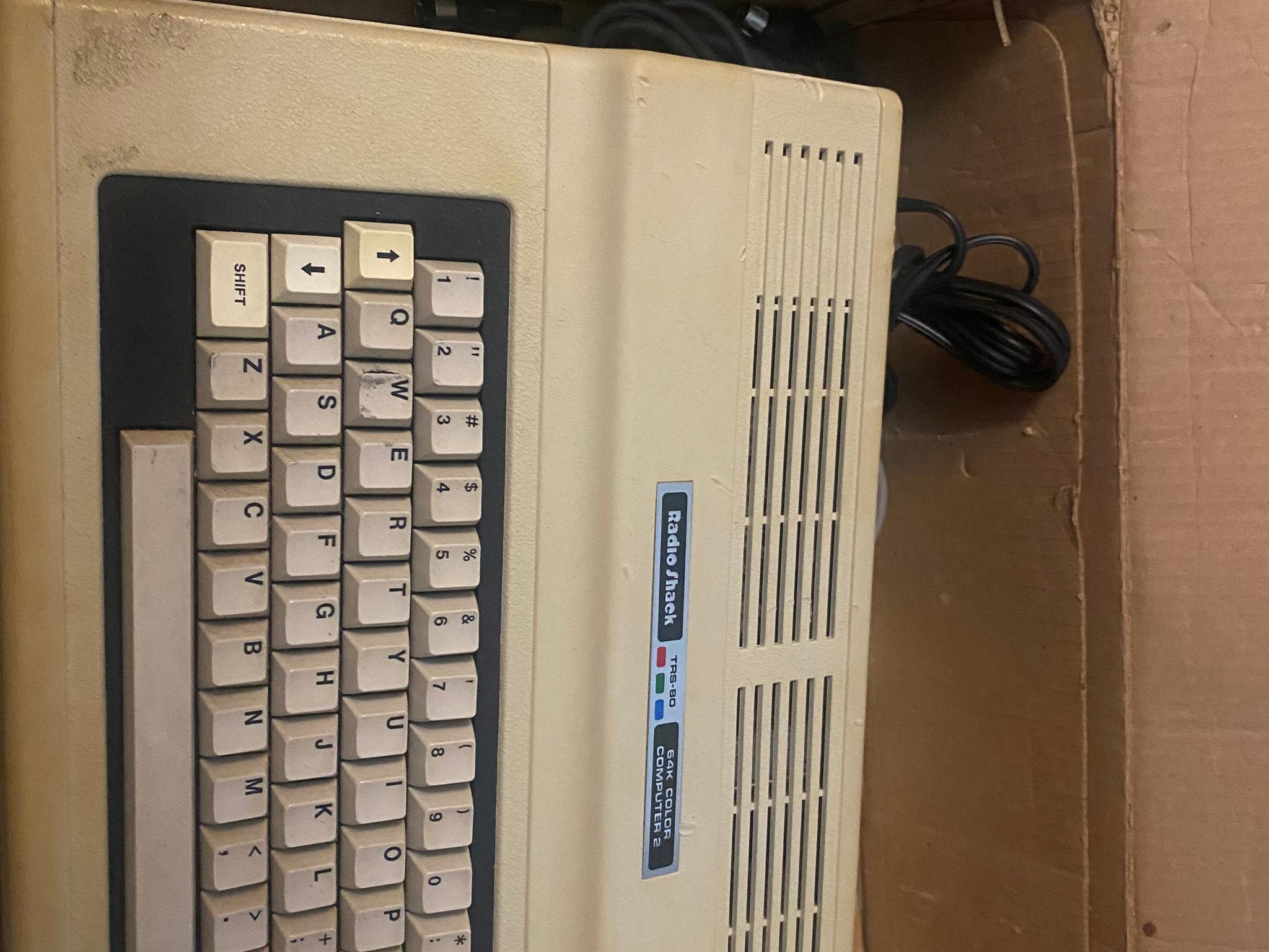 1983 TRS-80 color computer 2
