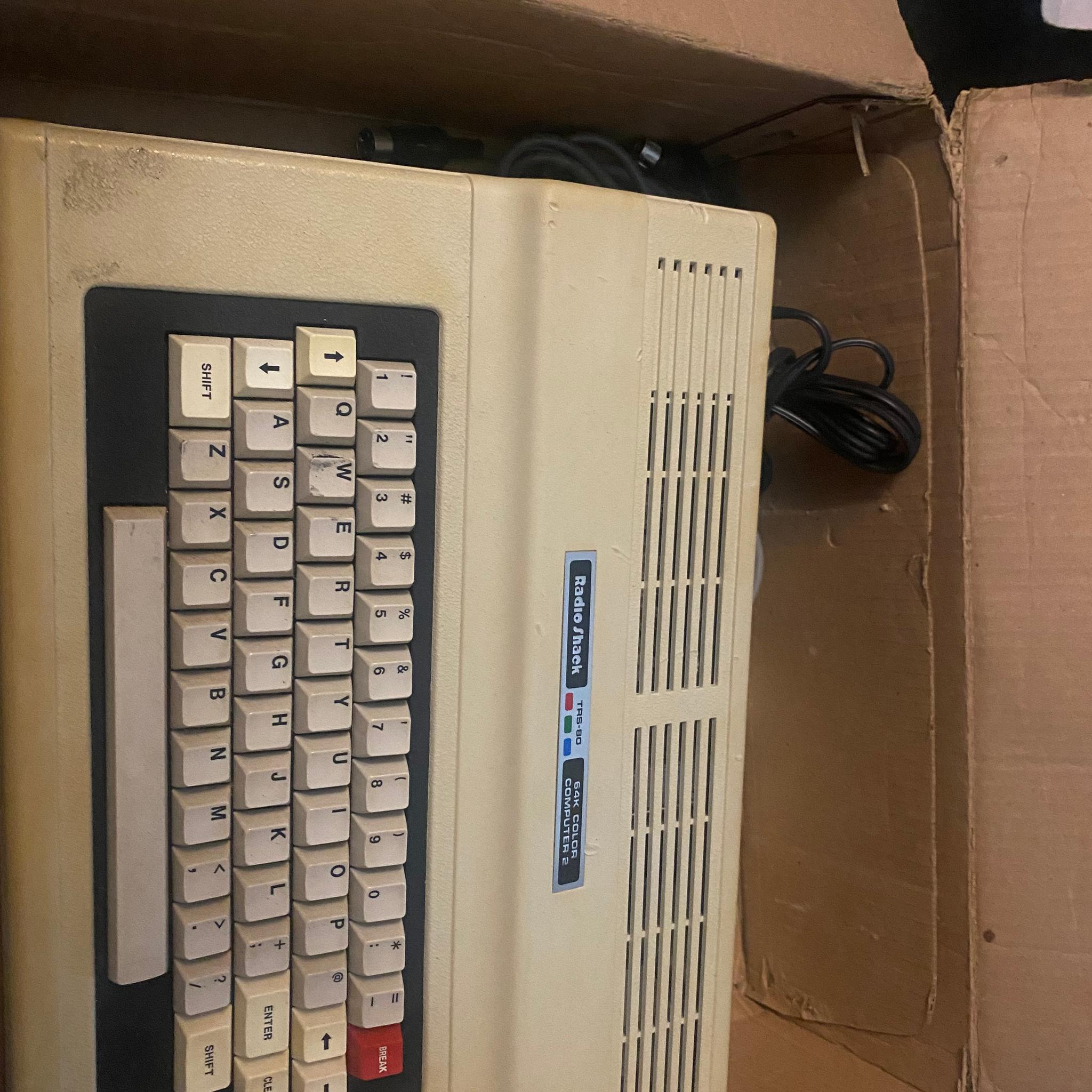 1983 TRS-80 color computer 2