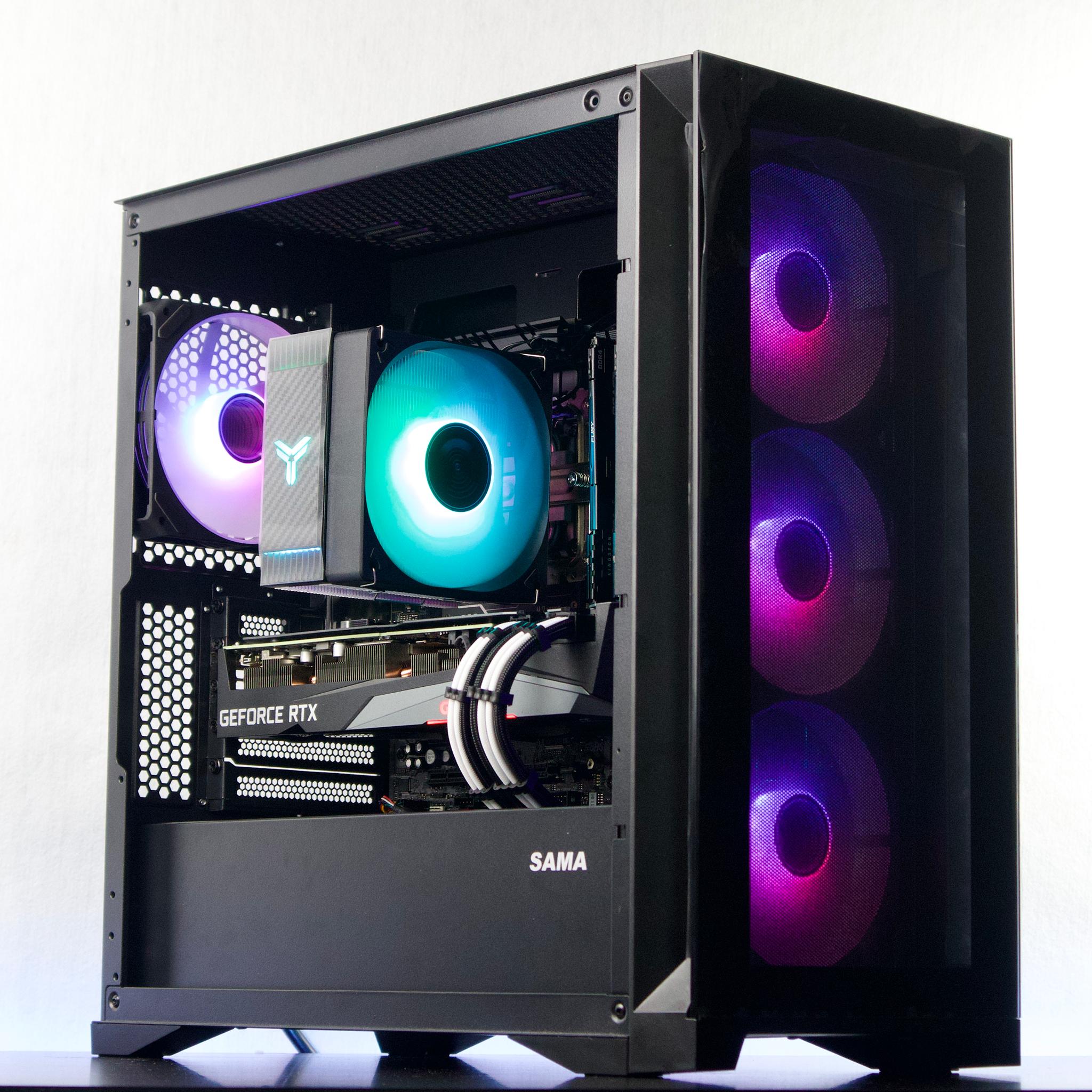 💜🖤💜 RTX 3070 ⚫️ Intel i5-12400F 🟣 32GB RAM ⚫ 1TB NVMe